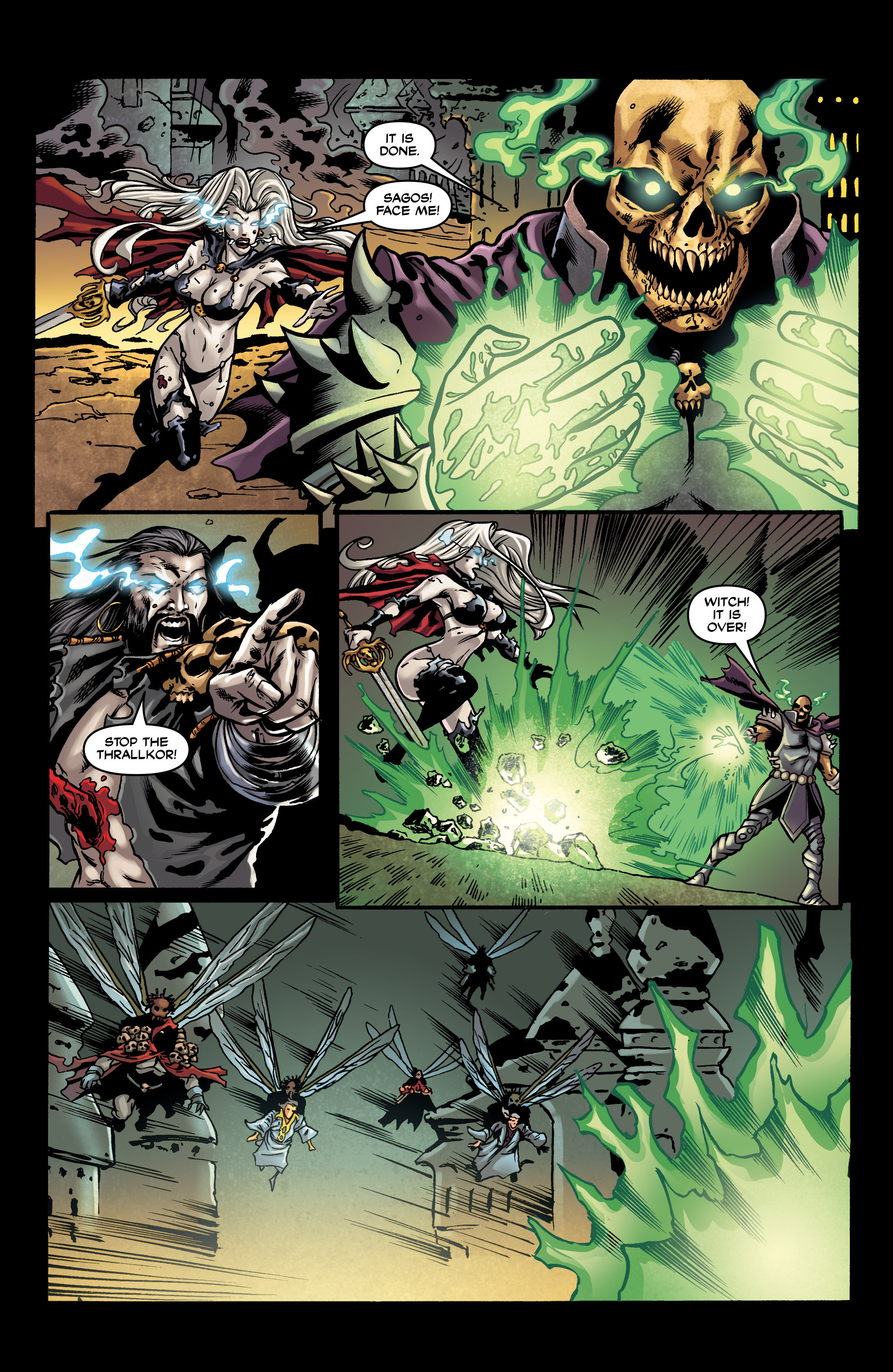 Read online Lady Death Origins comic -  Issue #16 - 11