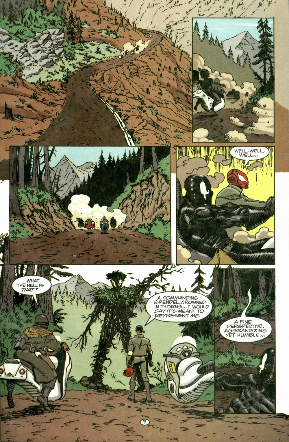 Read online Grendel: War Child comic -  Issue #10 - 11