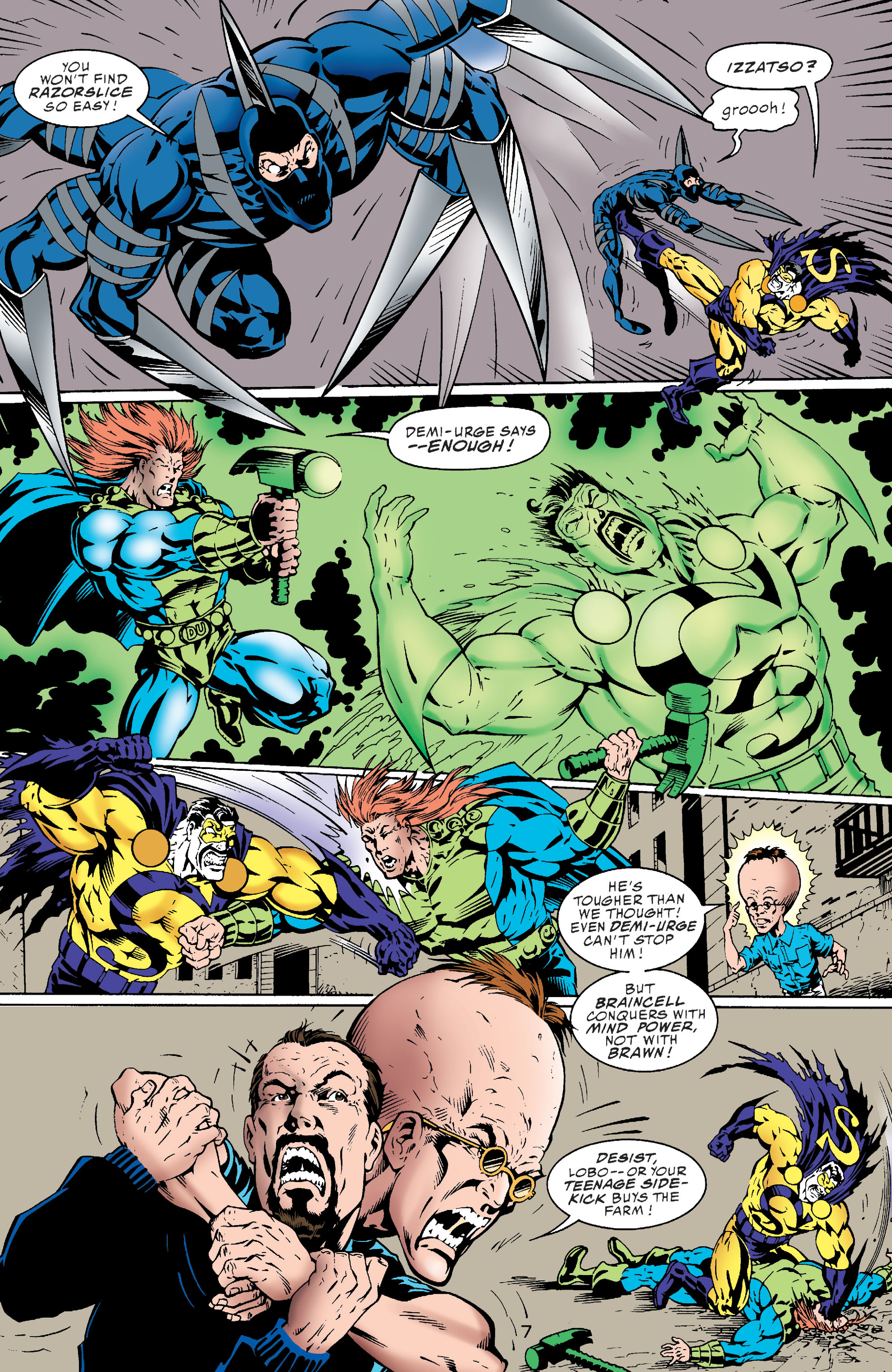 Read online Lobo (1993) comic -  Issue #61 - 8