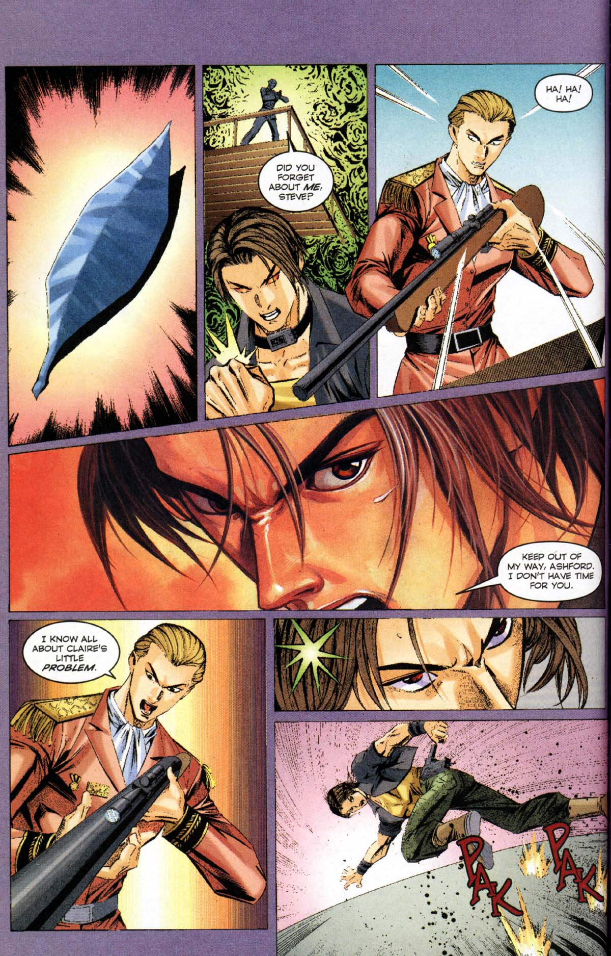 Read online Resident Evil Code: Veronica comic -  Issue #2 - 149