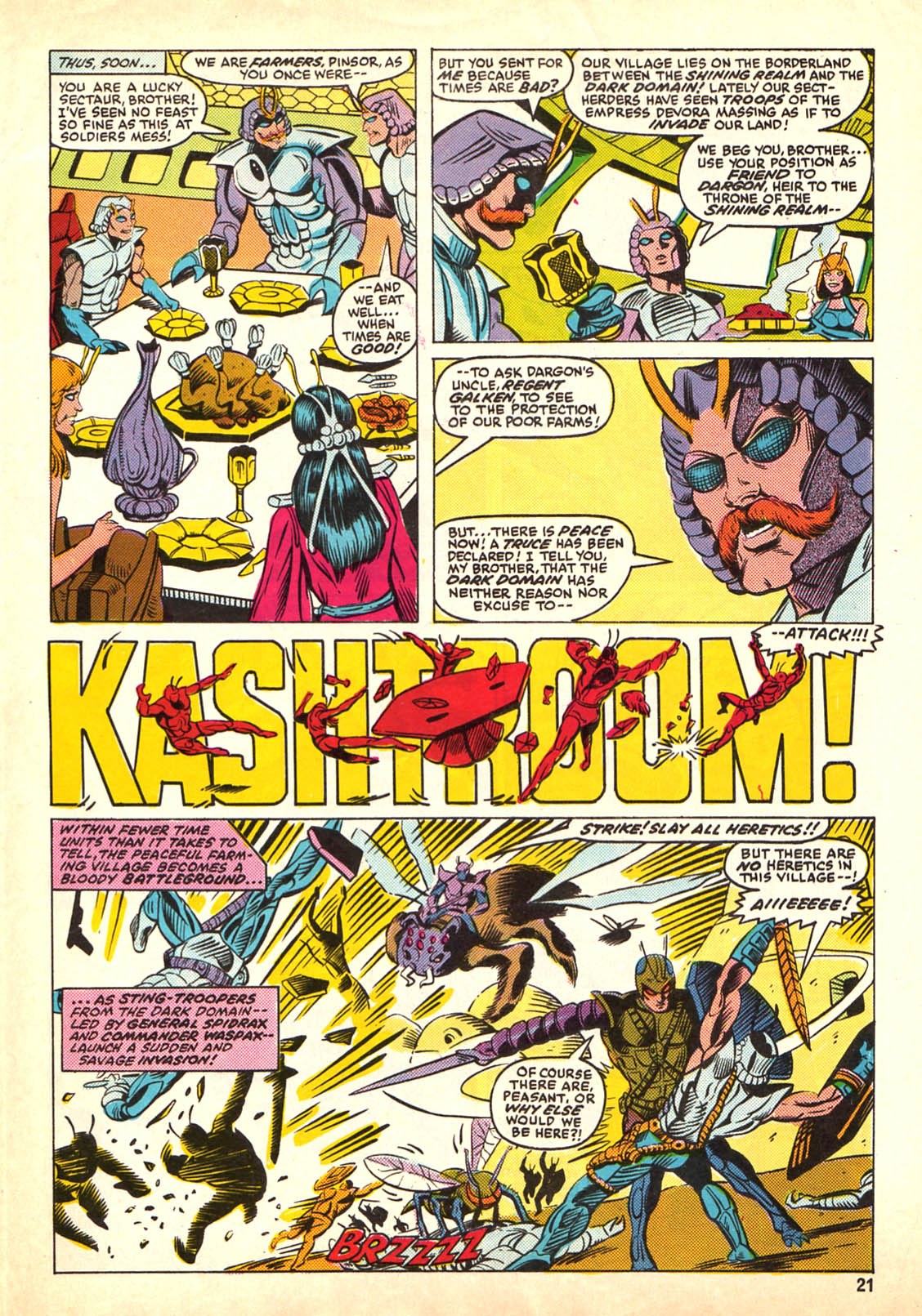 Read online Spider-Man and Zoids comic -  Issue #1 - 21