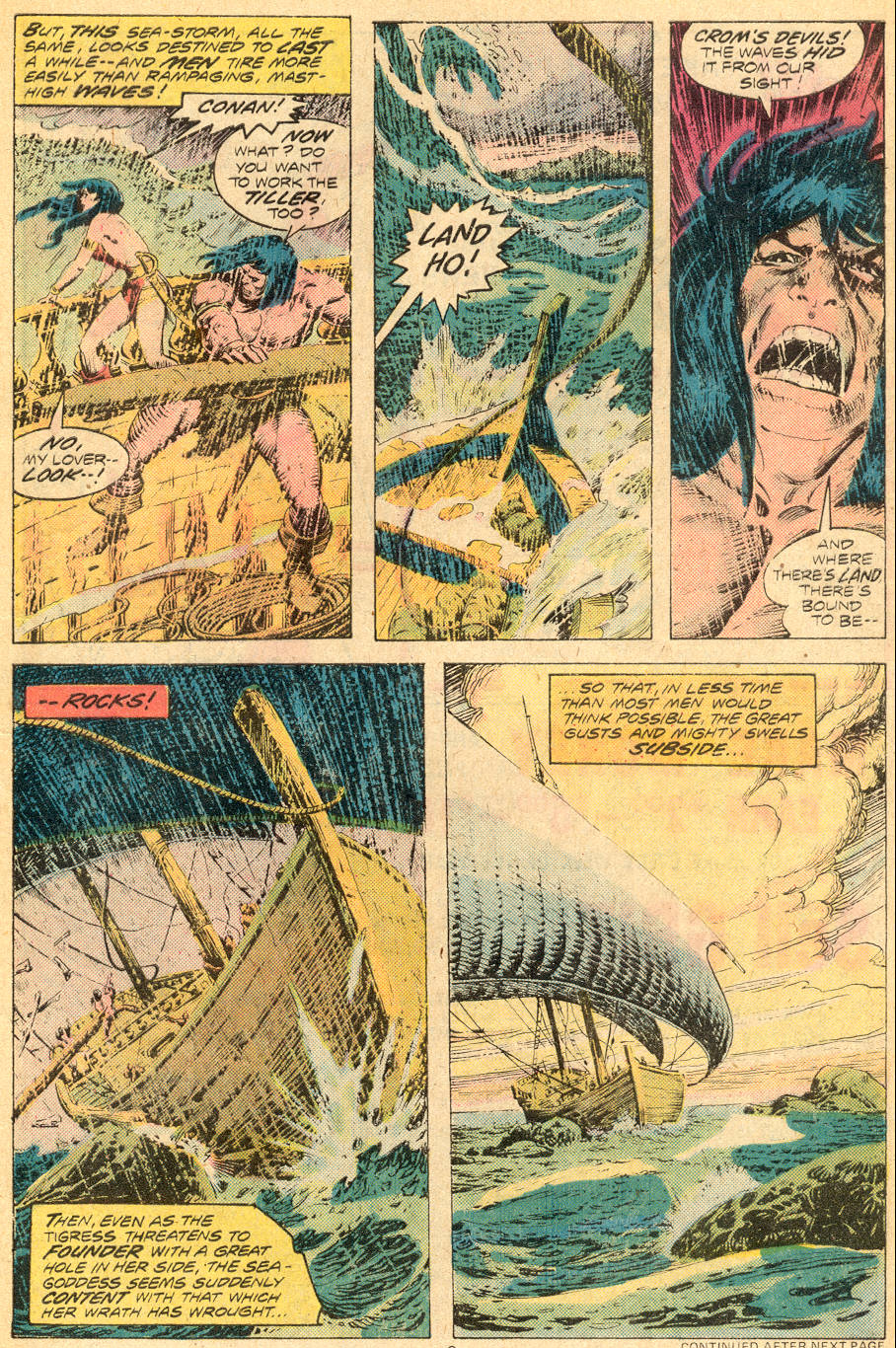 Read online Conan the Barbarian (1970) comic -  Issue #70 - 4