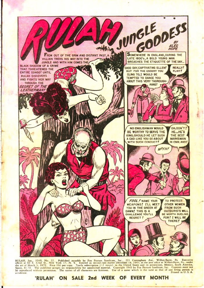 Read online Rulah - Jungle Goddess comic -  Issue #22 - 3