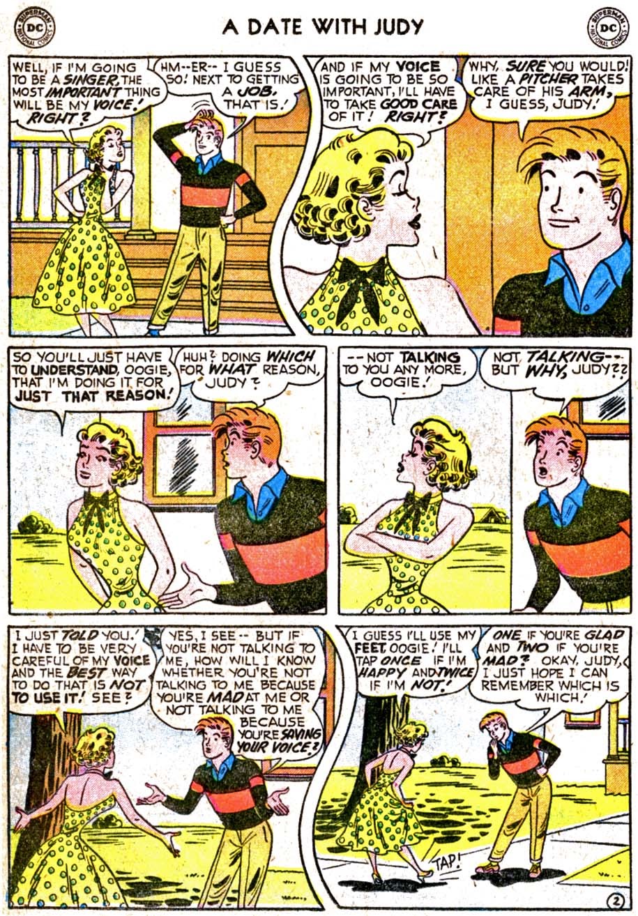 Read online A Date with Judy comic -  Issue #51 - 20