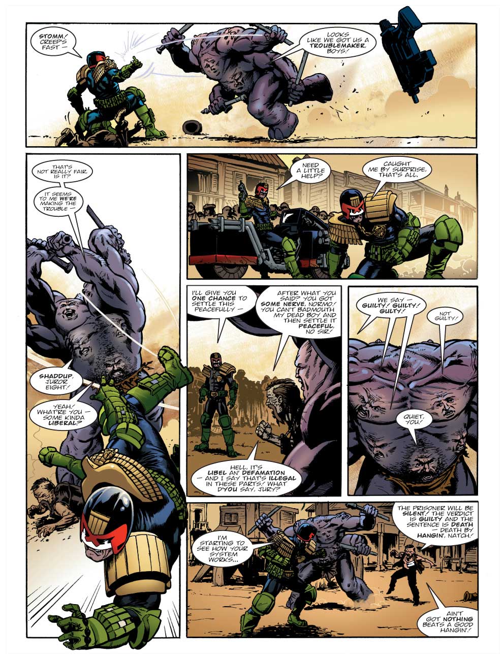 Read online Judge Dredd Megazine (Vol. 5) comic -  Issue #291 - 9