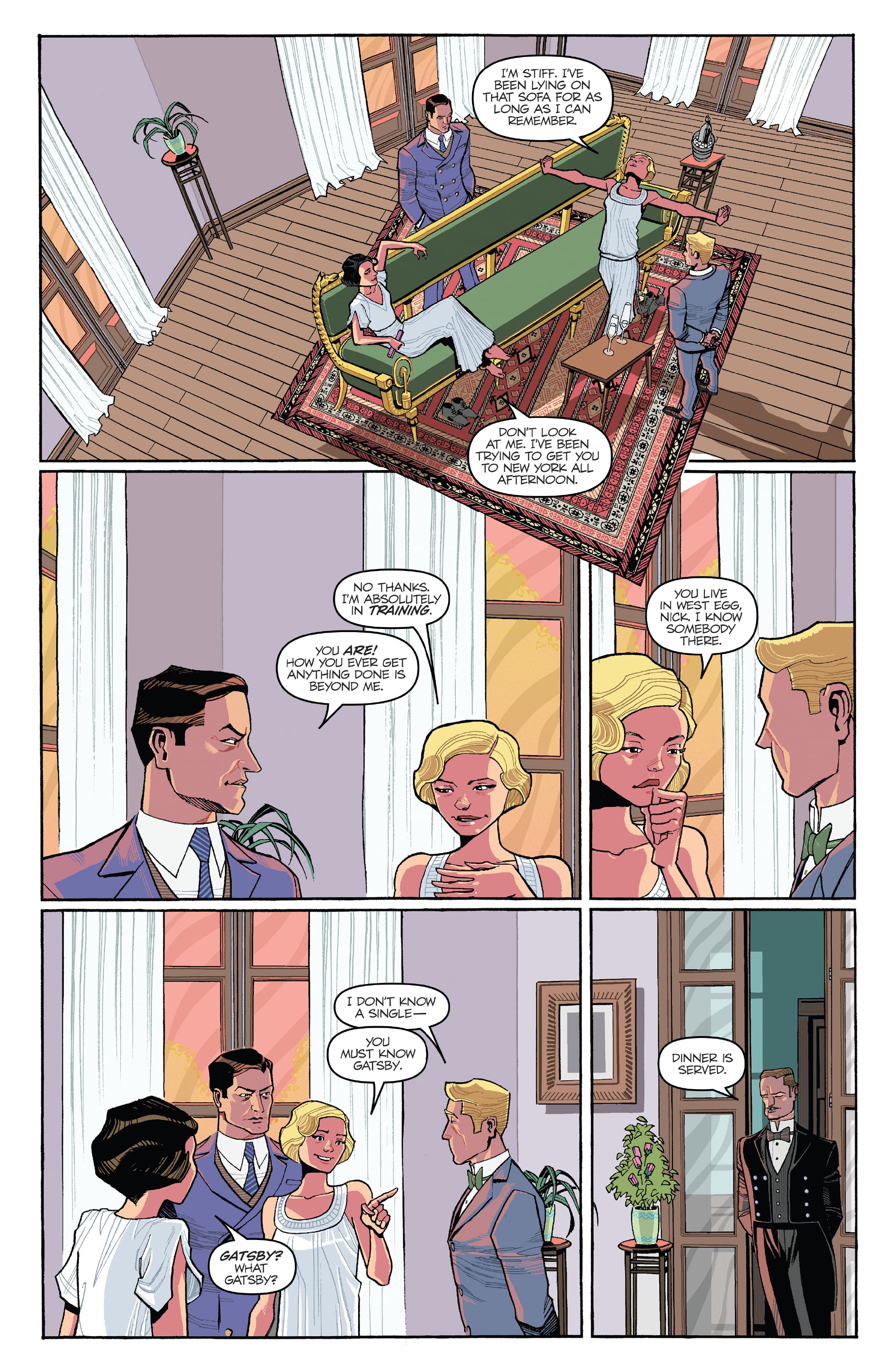Read online The Great Gatsby comic -  Issue #1 - 13