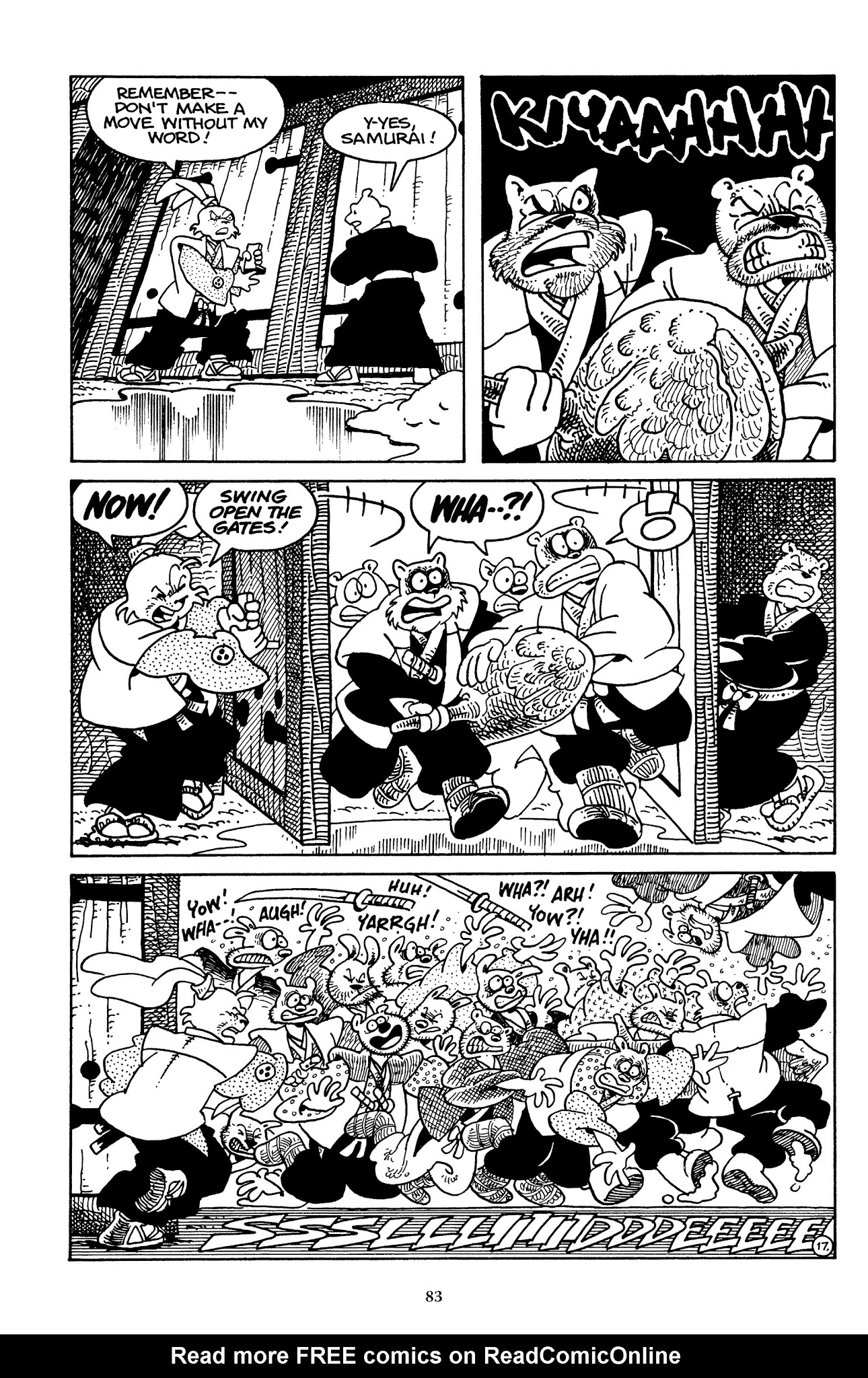 Read online The Usagi Yojimbo Saga comic -  Issue # TPB 2 - 83