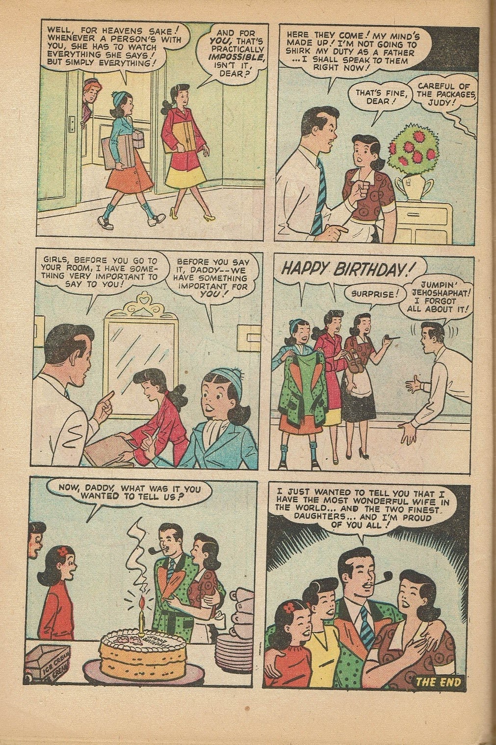 Read online Junior Miss (1947) comic -  Issue #38 - 48