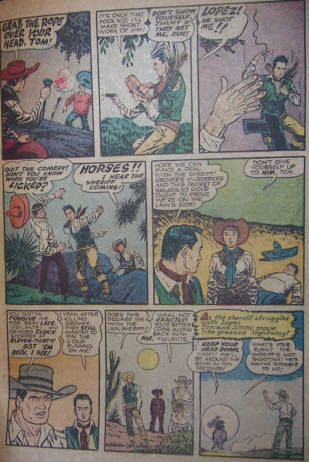 Read online Wild Western Roundup comic -  Issue # Full - 25