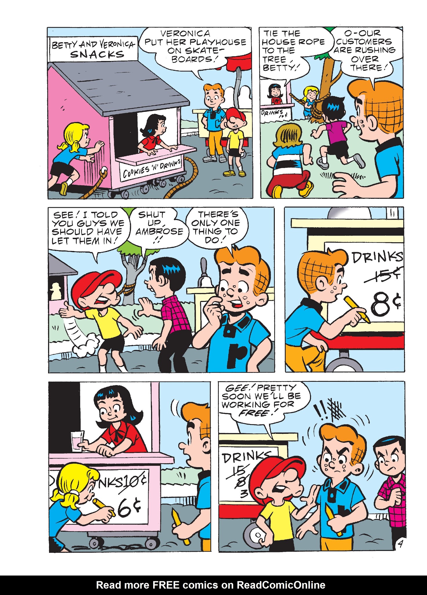 Read online Archie's Funhouse Double Digest comic -  Issue #16 - 131