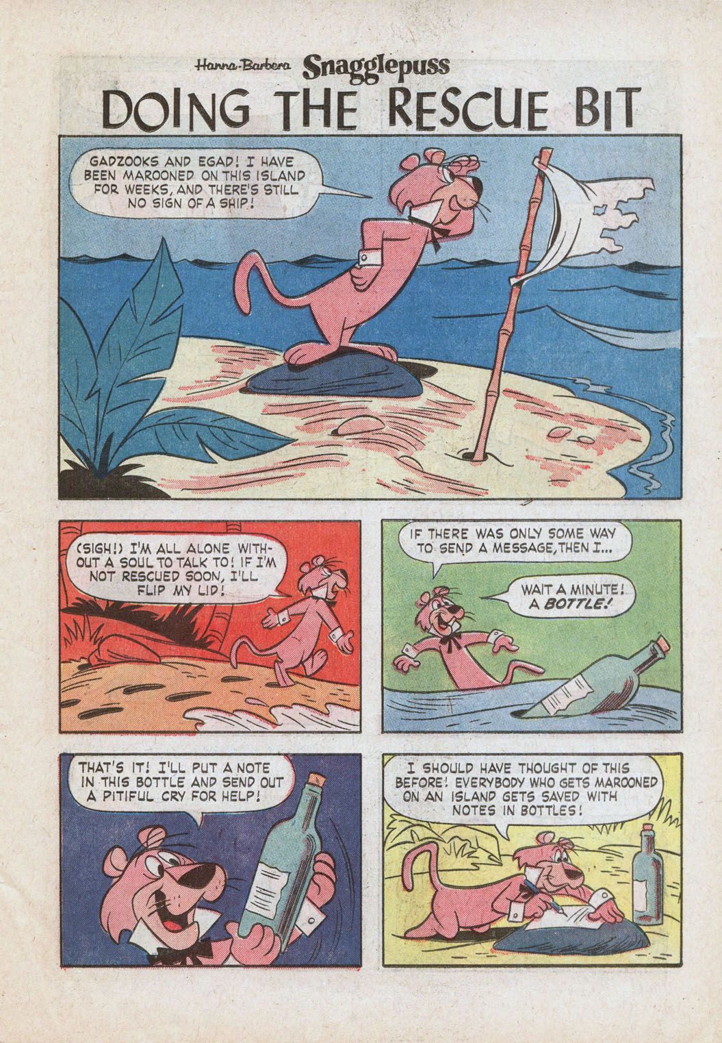 Read online Snagglepuss comic -  Issue #4 - 15