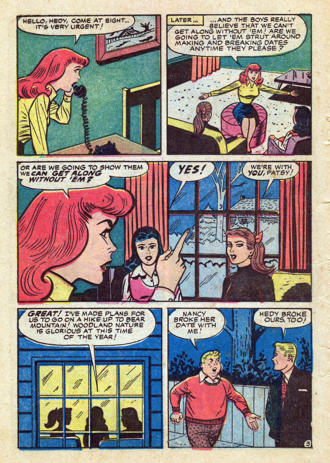 Read online Patsy Walker comic -  Issue #66 - 7