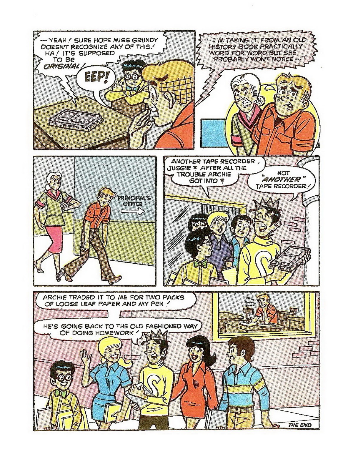 Read online Archie's Double Digest Magazine comic -  Issue #53 - 122