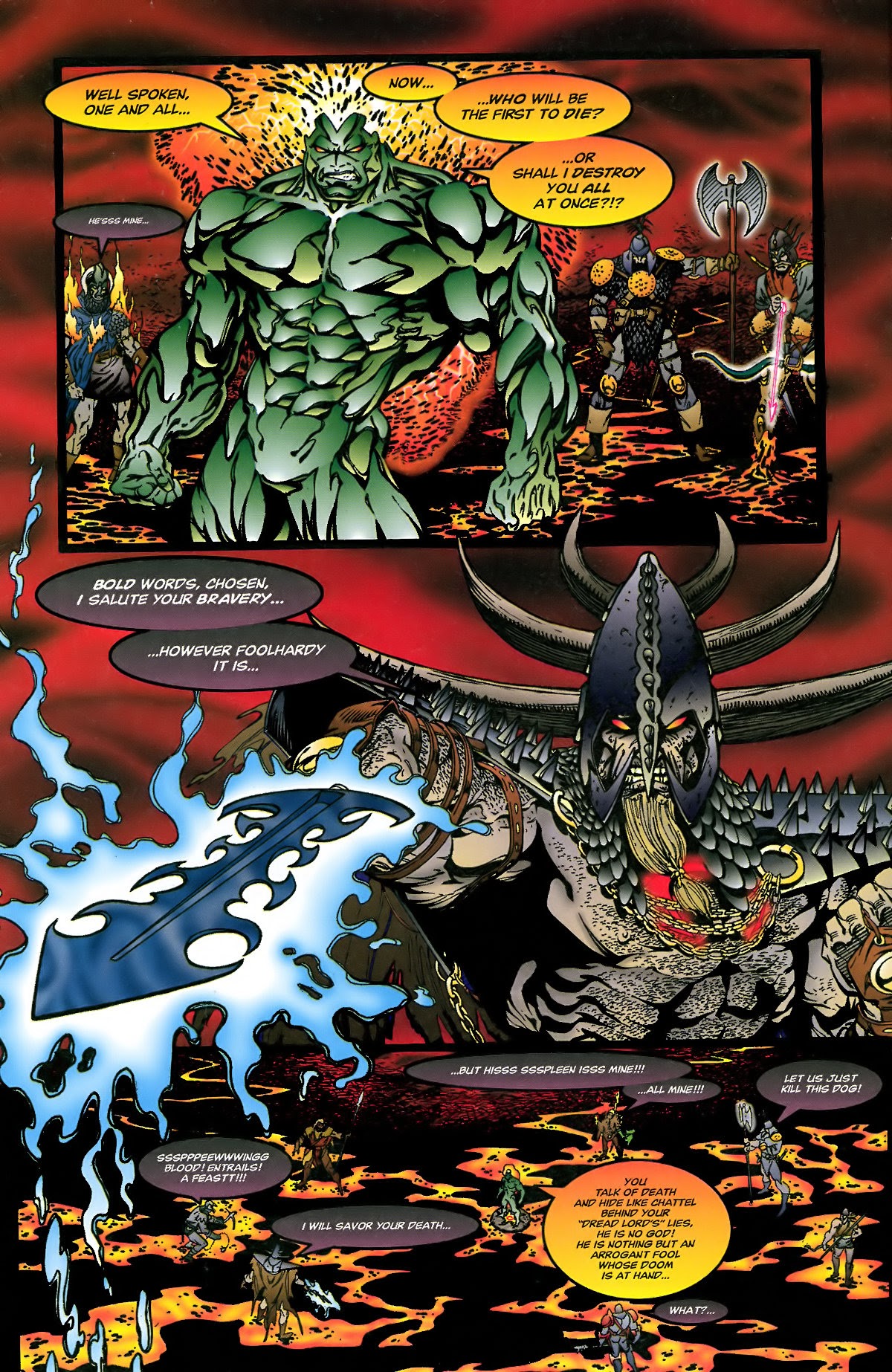 Read online Brute & Babe: The Infinity of Warriors comic -  Issue # Full - 11