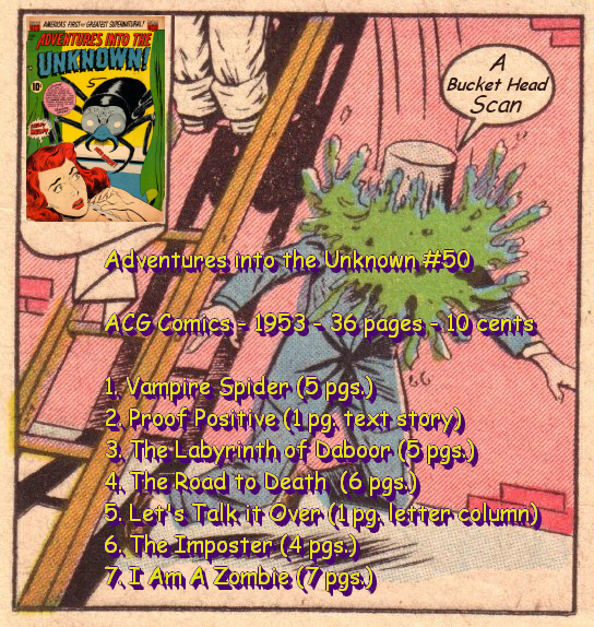 Read online Adventures Into The Unknown comic -  Issue #50 - 1