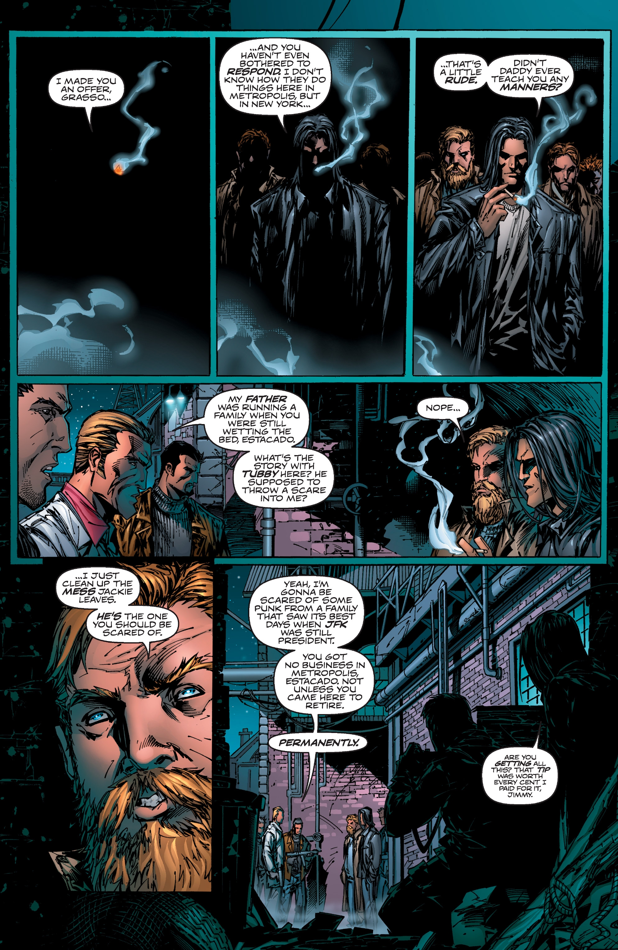 Read online The Darkness: Darkness/Batman & Darkness/Superman 20th Anniversary Collection comic -  Issue # TPB (Part 1) - 53