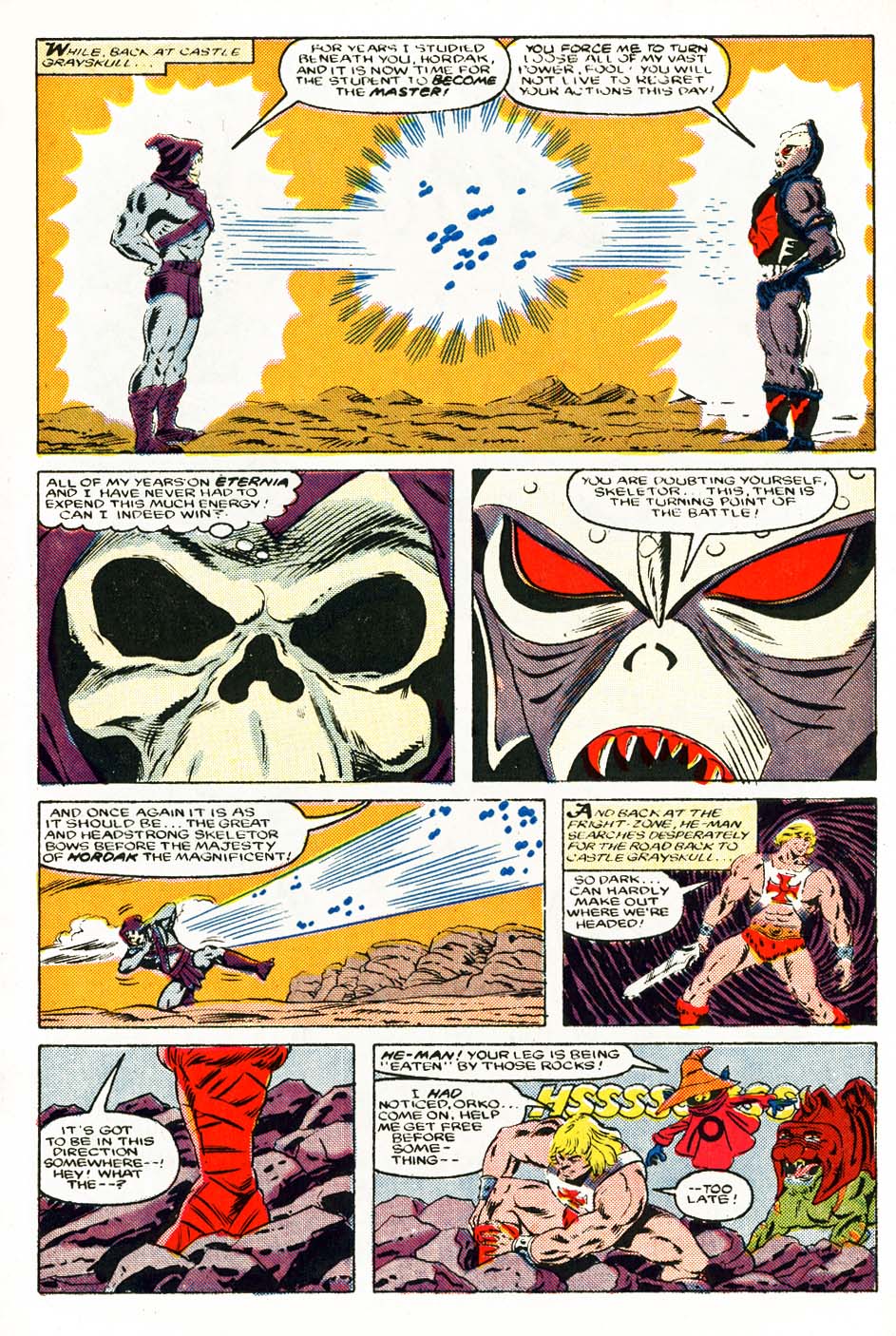 Read online Masters of the Universe (1986) comic -  Issue #1 - 19