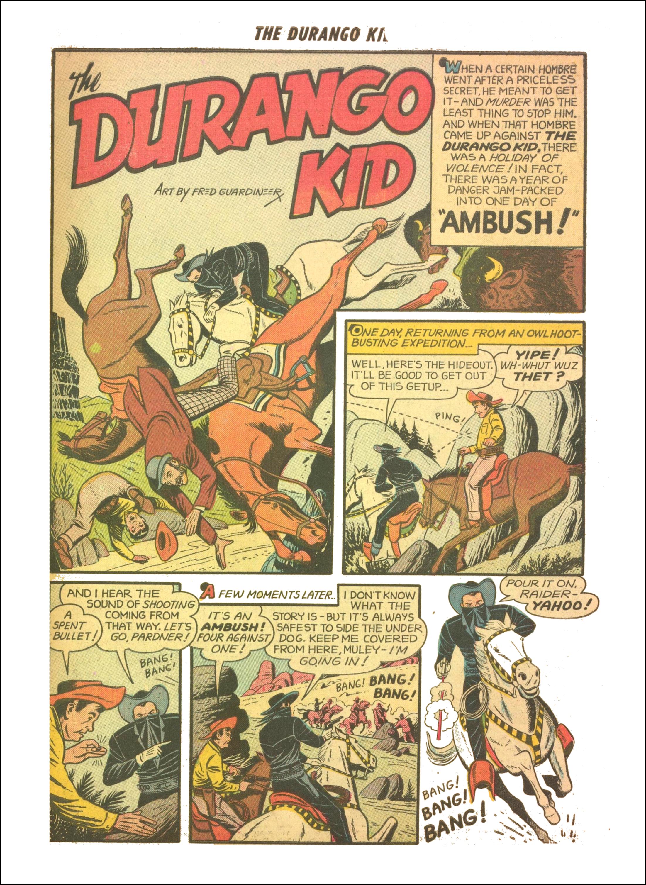 Read online Charles Starrett as The Durango Kid comic -  Issue #26 - 3