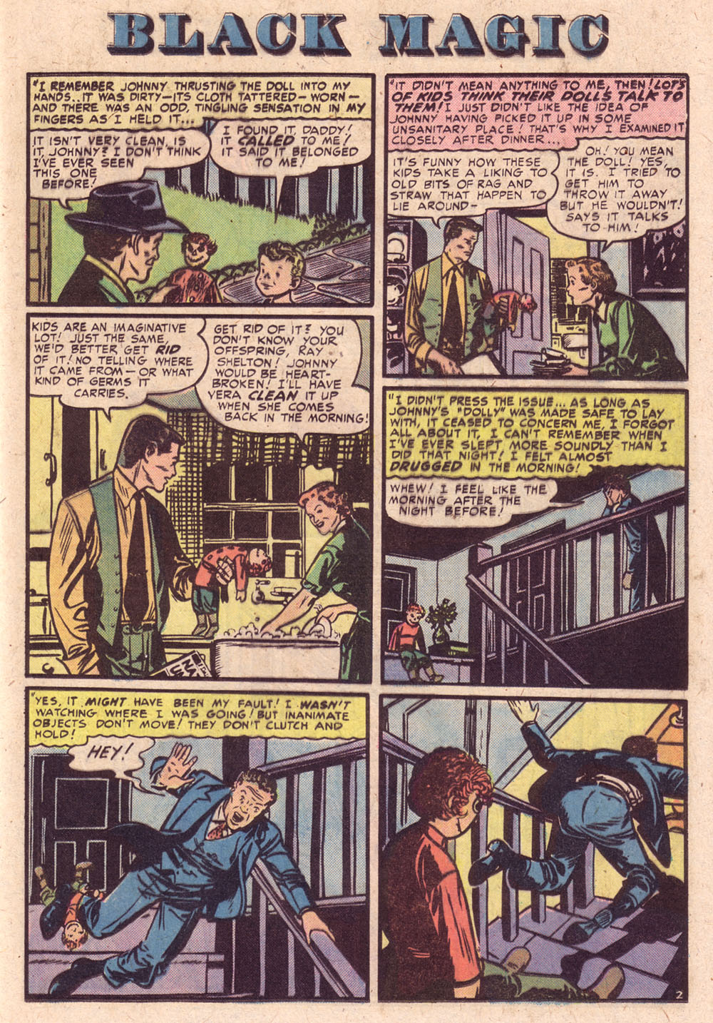 Read online Black Magic (1950) comic -  Issue #1 - 14