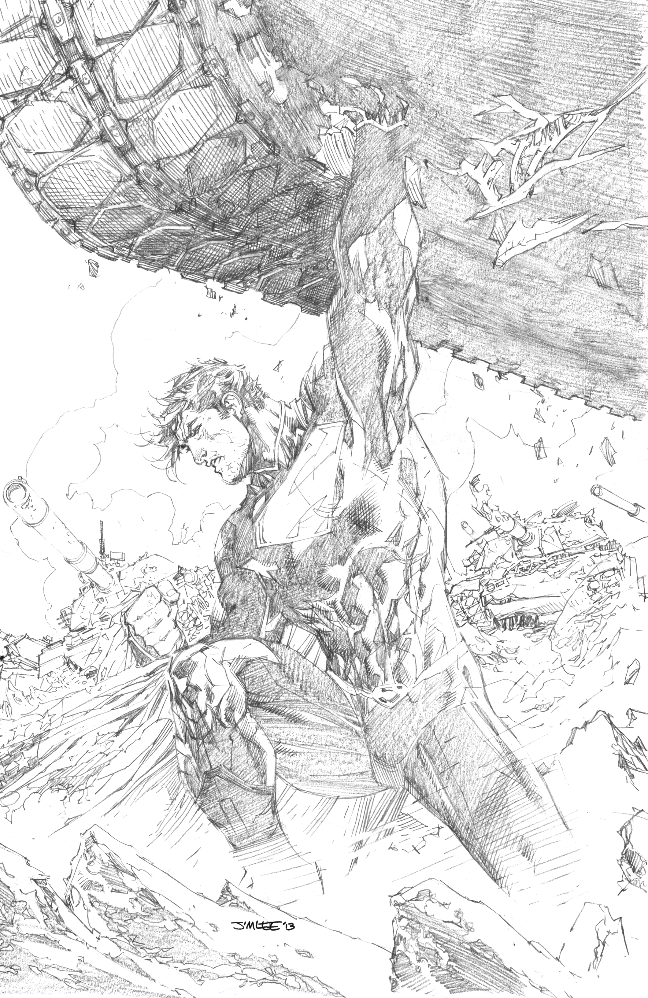 Read online Superman Unchained Deluxe Edition comic -  Issue # TPB (Part 1) - 32