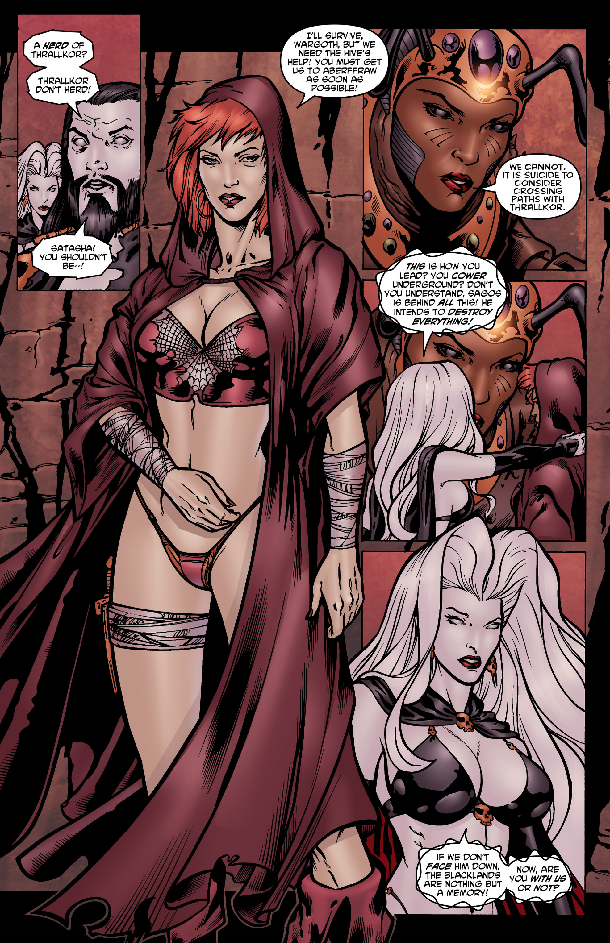 Read online Lady Death Origins comic -  Issue #10 - 11