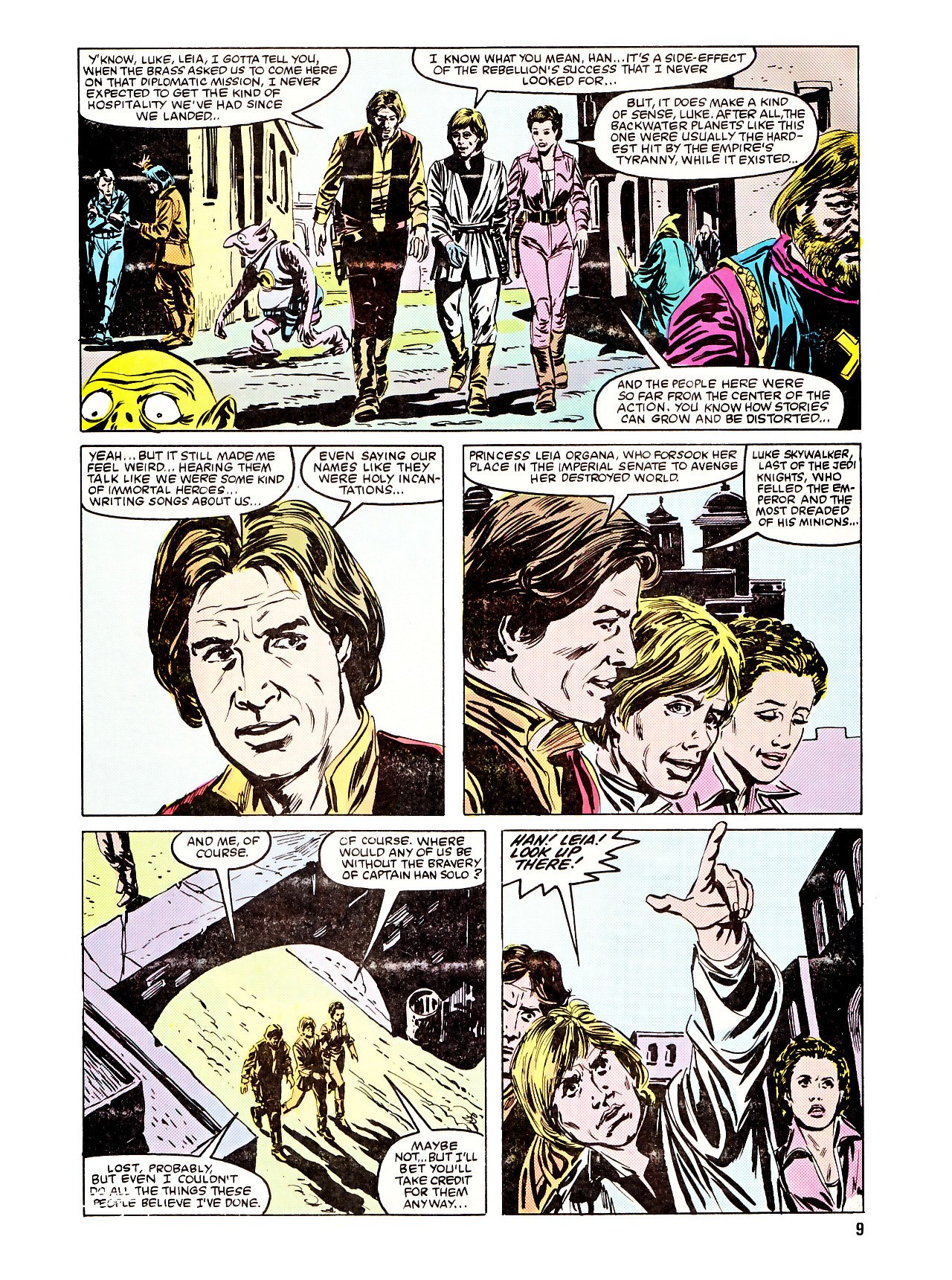 Read online Return of the Jedi comic -  Issue #90 - 9