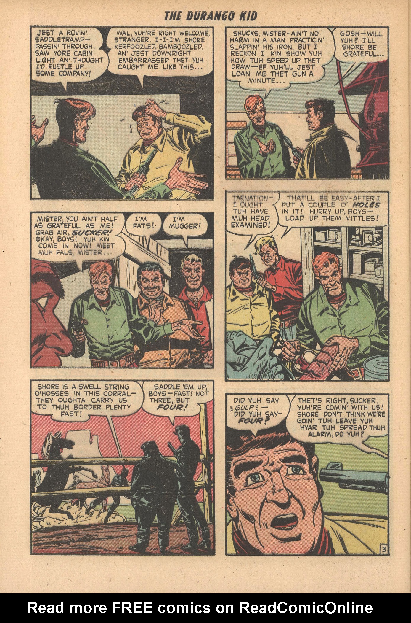 Read online Charles Starrett as The Durango Kid comic -  Issue #16 - 30