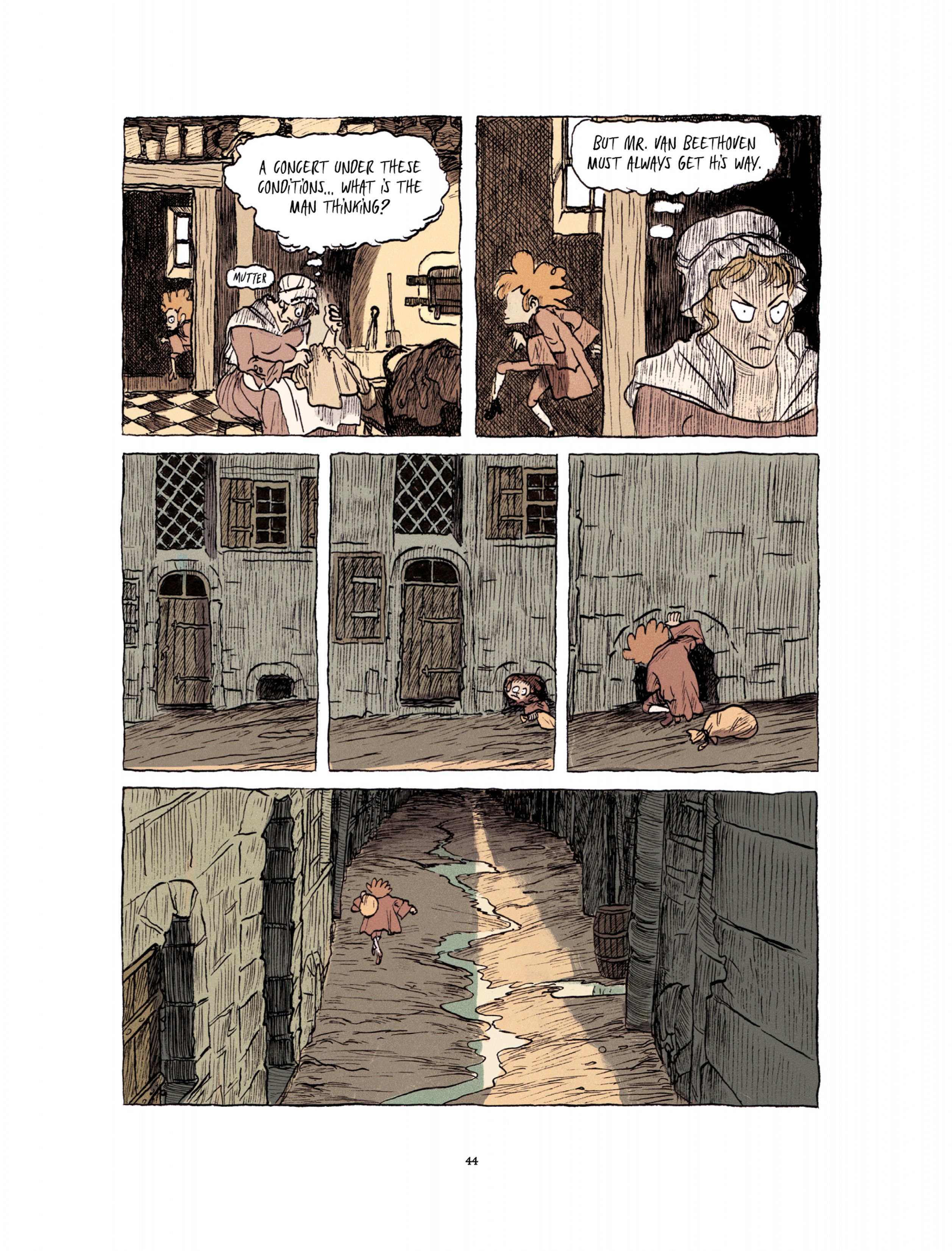 Read online Golden Boy: Beethoven's Youth comic -  Issue # TPB (Part 1) - 44