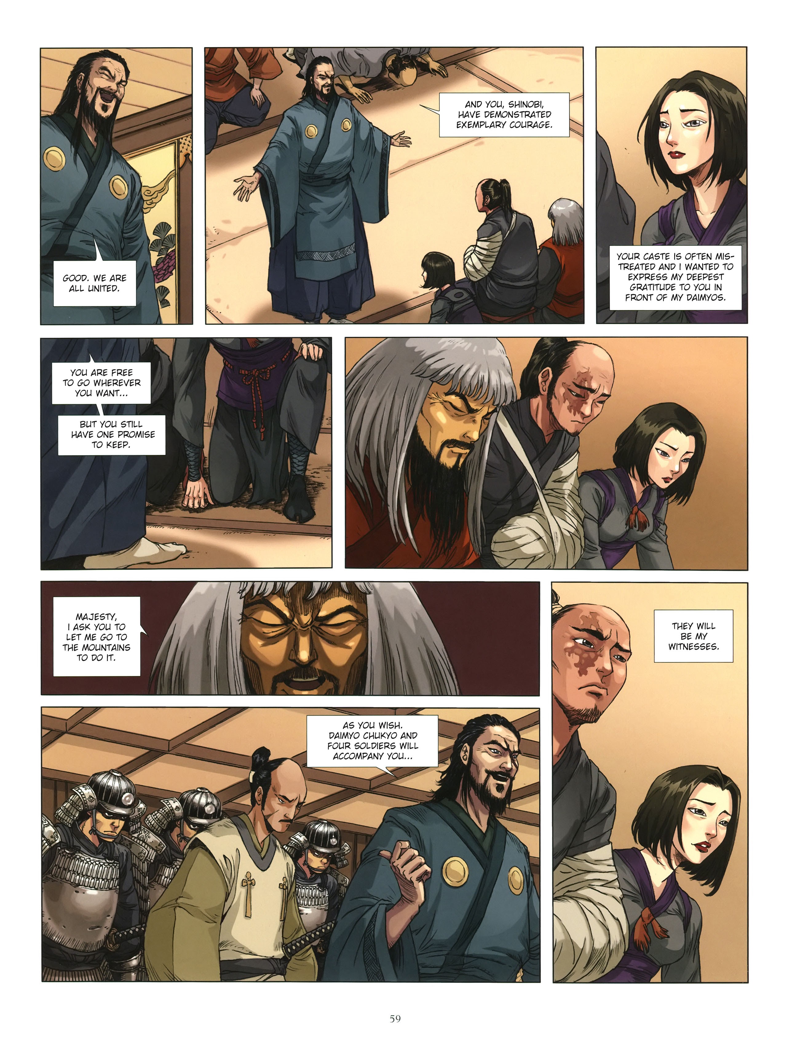 Read online Shadow of the Shinobi comic -  Issue #2 - 61