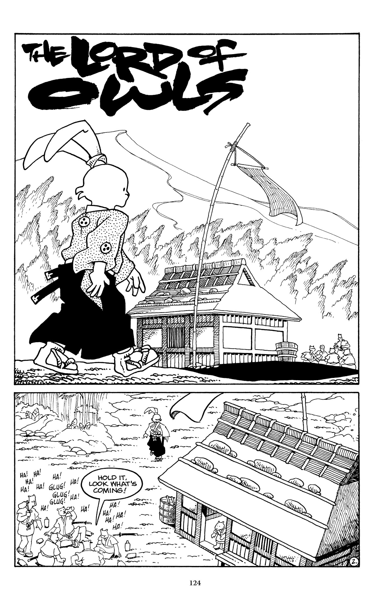 Read online The Usagi Yojimbo Saga comic -  Issue # TPB 2 - 124