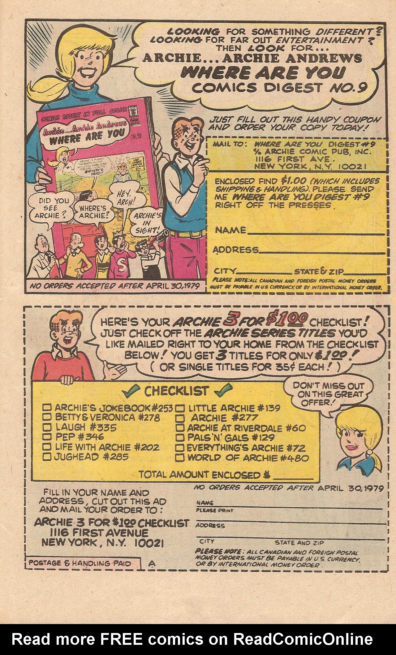 Read online Jughead's Jokes comic -  Issue #62 - 27