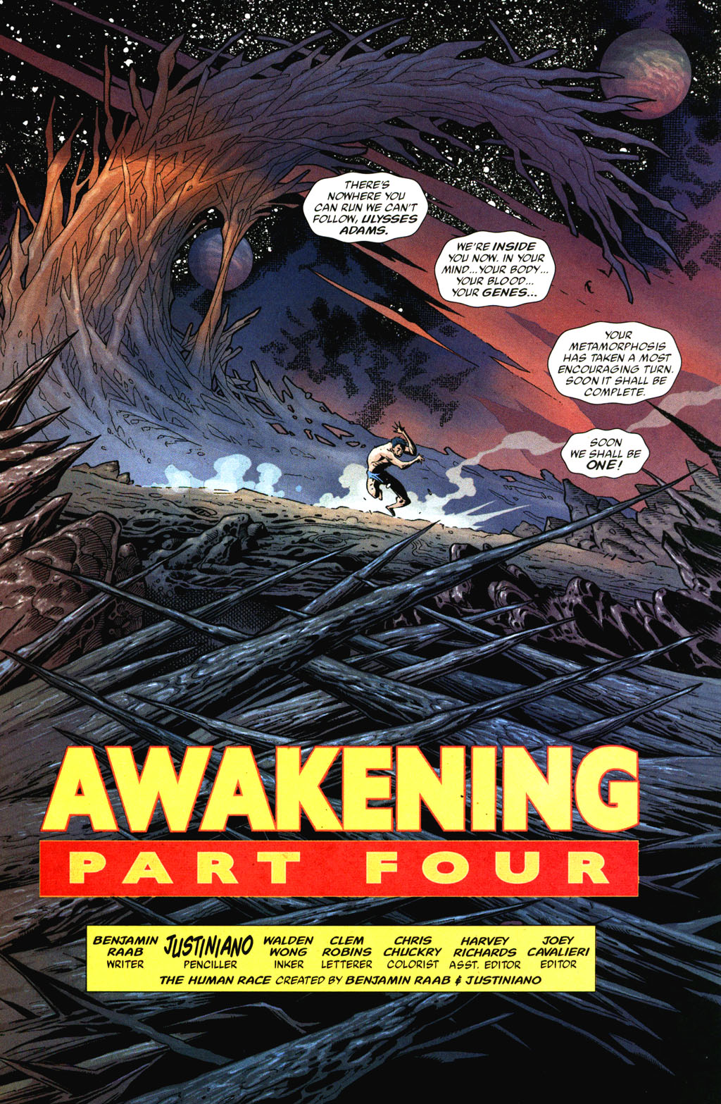 Read online The Human Race comic -  Issue #4 - 2