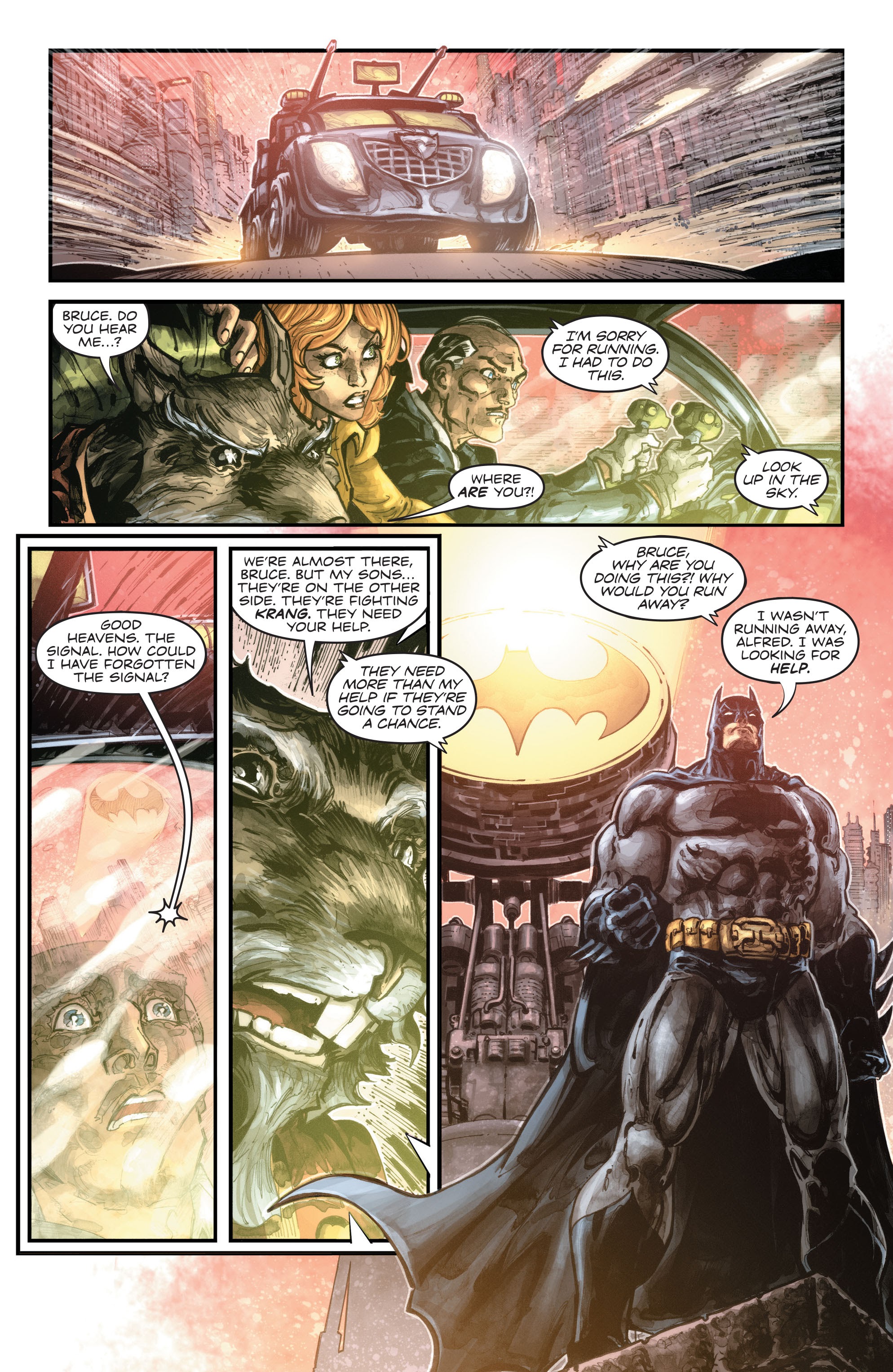 Read online Batman/Teenage Mutant Ninja Turtles III comic -  Issue # _TPB (Part 1) - 94