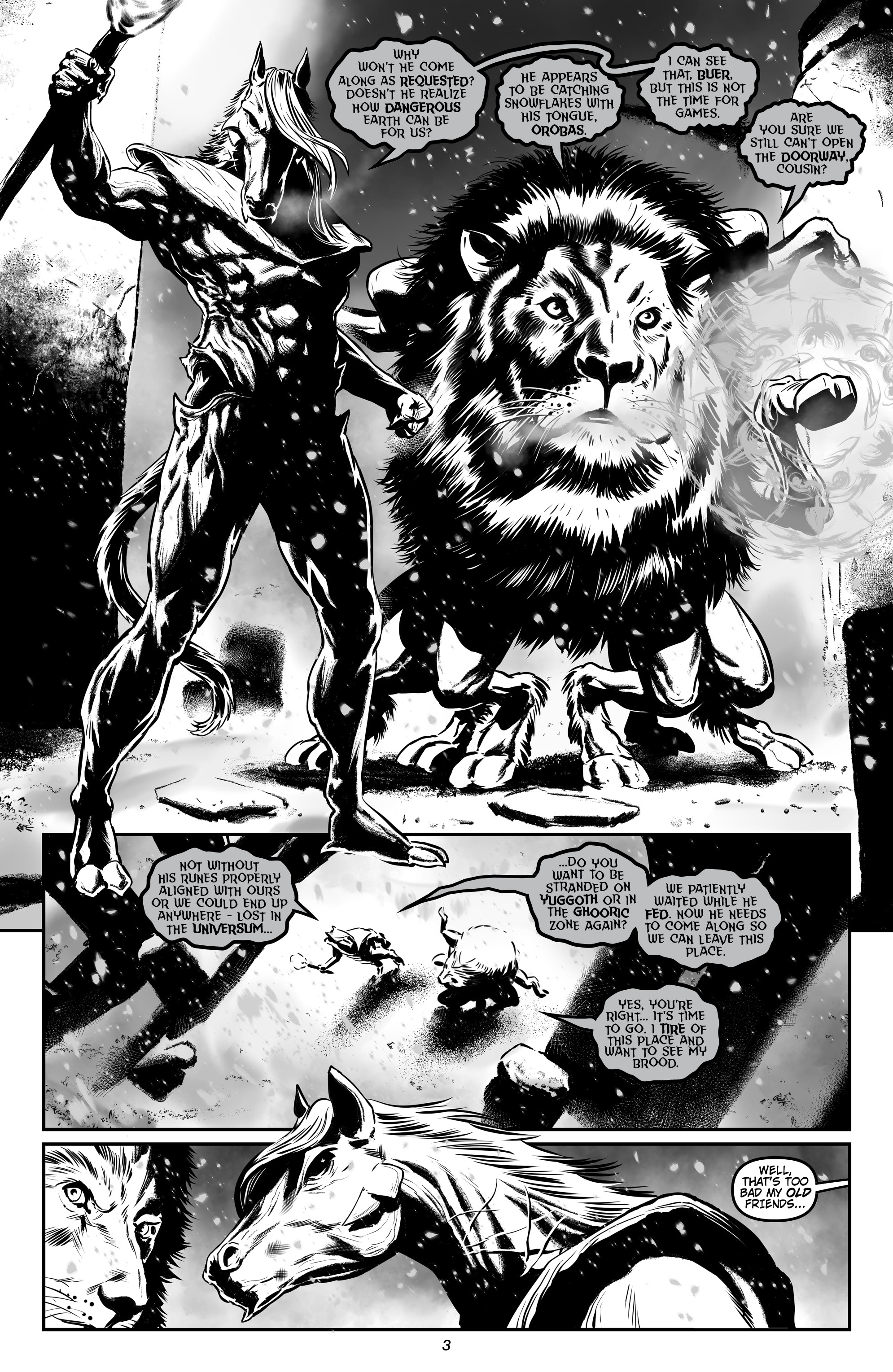 Read online Grisly Unit: Frosty Night comic -  Issue # Full - 5