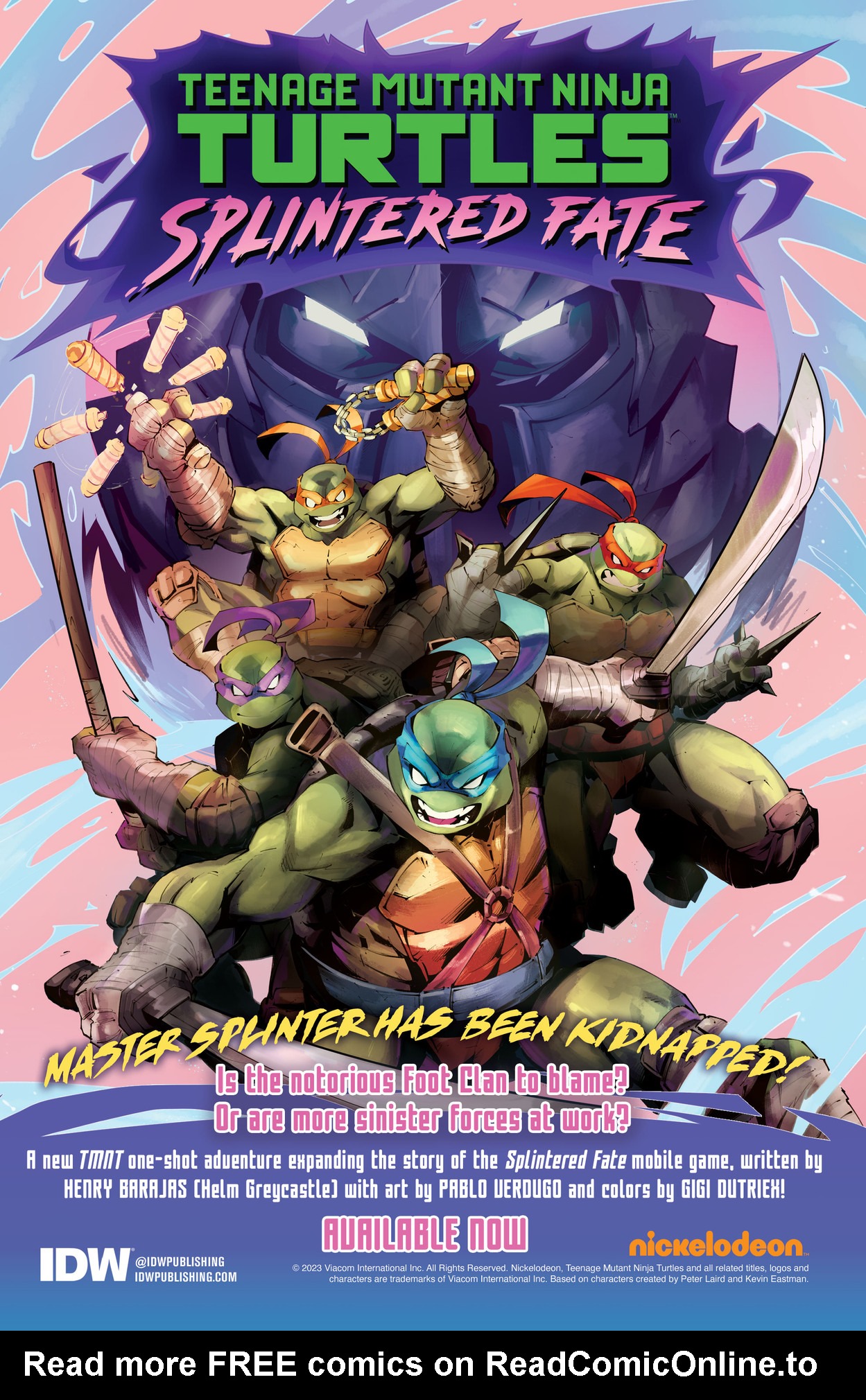 Read online Teenage Mutant Ninja Turtles x Stranger Things comic -  Issue #4 - 24