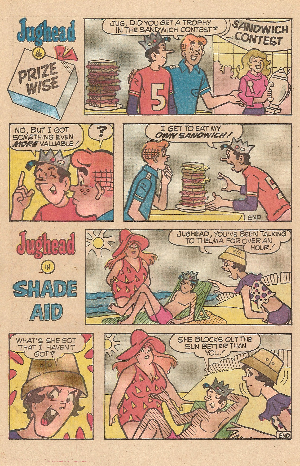Read online Jughead's Jokes comic -  Issue #60 - 22