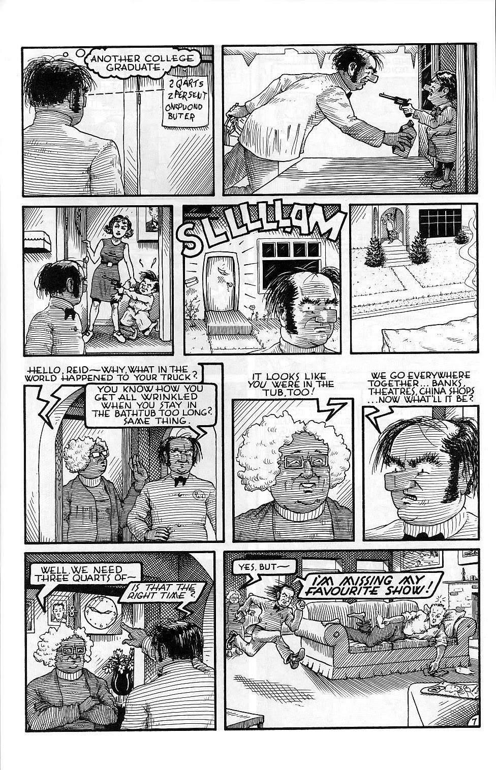 Read online Reid Fleming, World's Toughest Milkman (1980) comic -  Issue #2 - 9