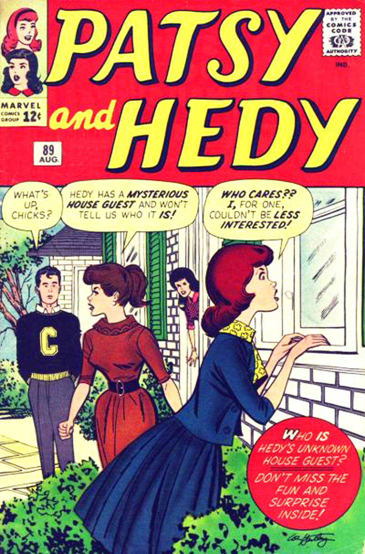 Read online Patsy and Hedy comic -  Issue #89 - 1