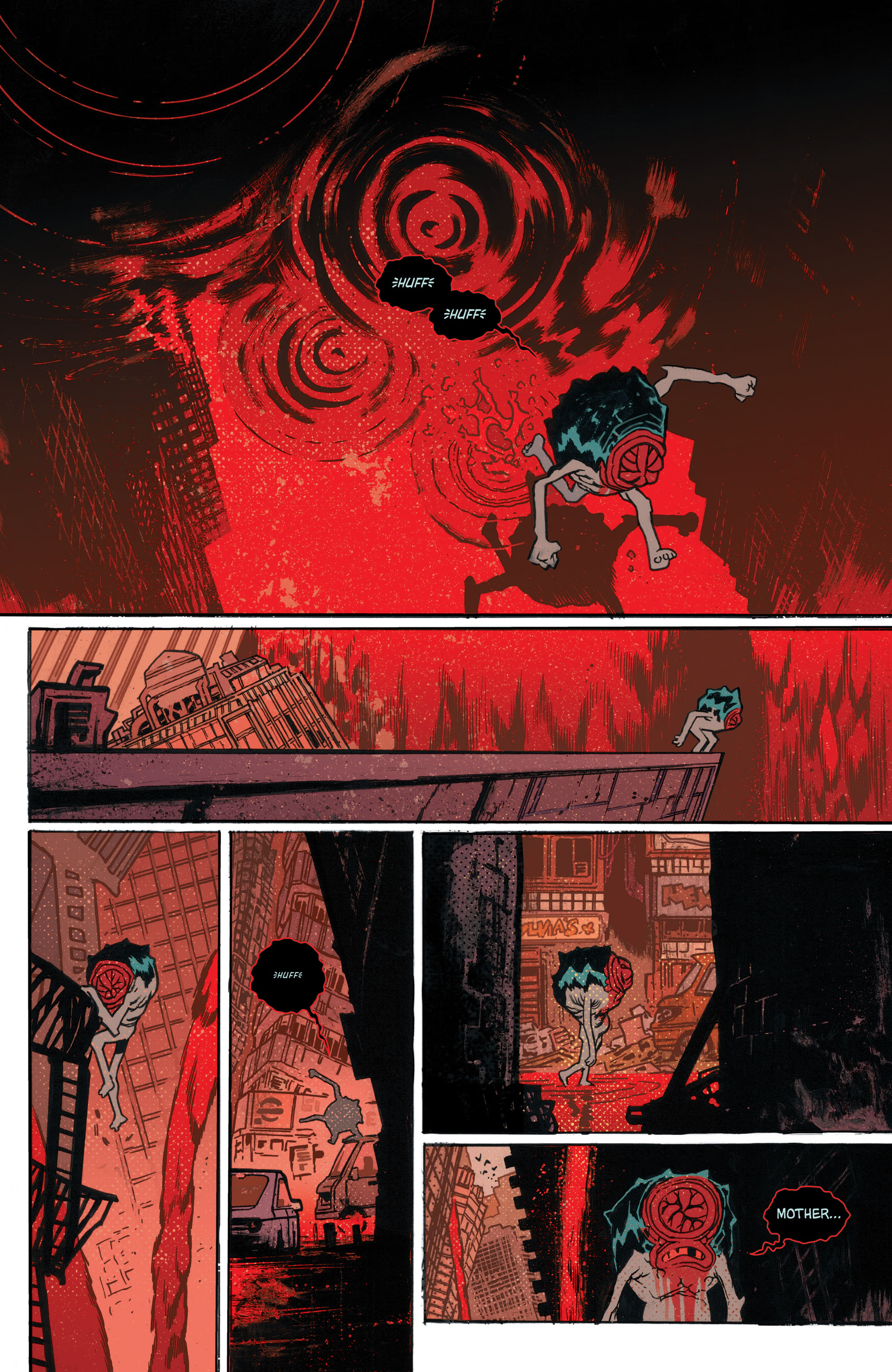 Read online Ultramega by James Harren comic -  Issue #3 - 3