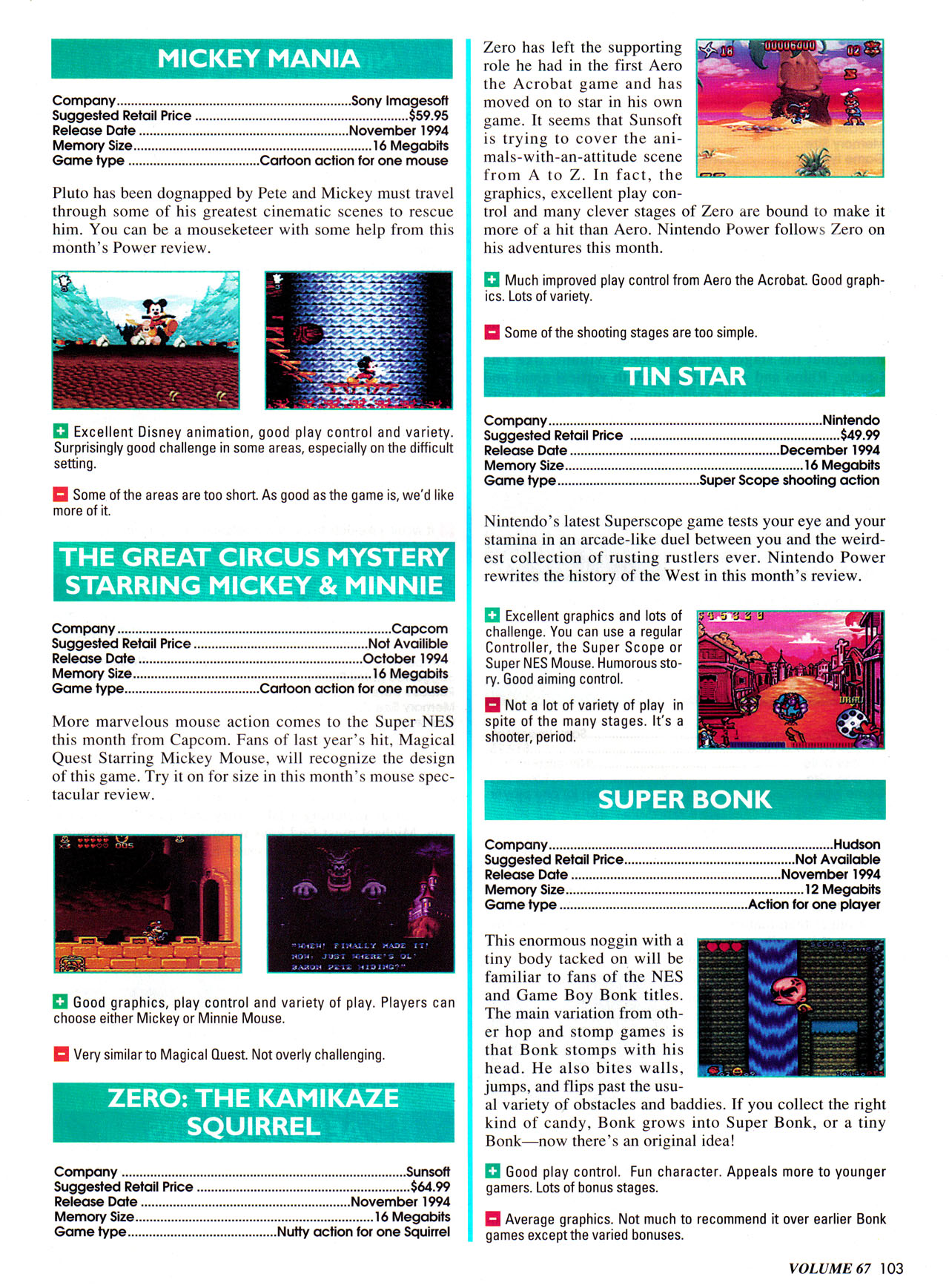Read online Nintendo Power comic -  Issue #67 - 112