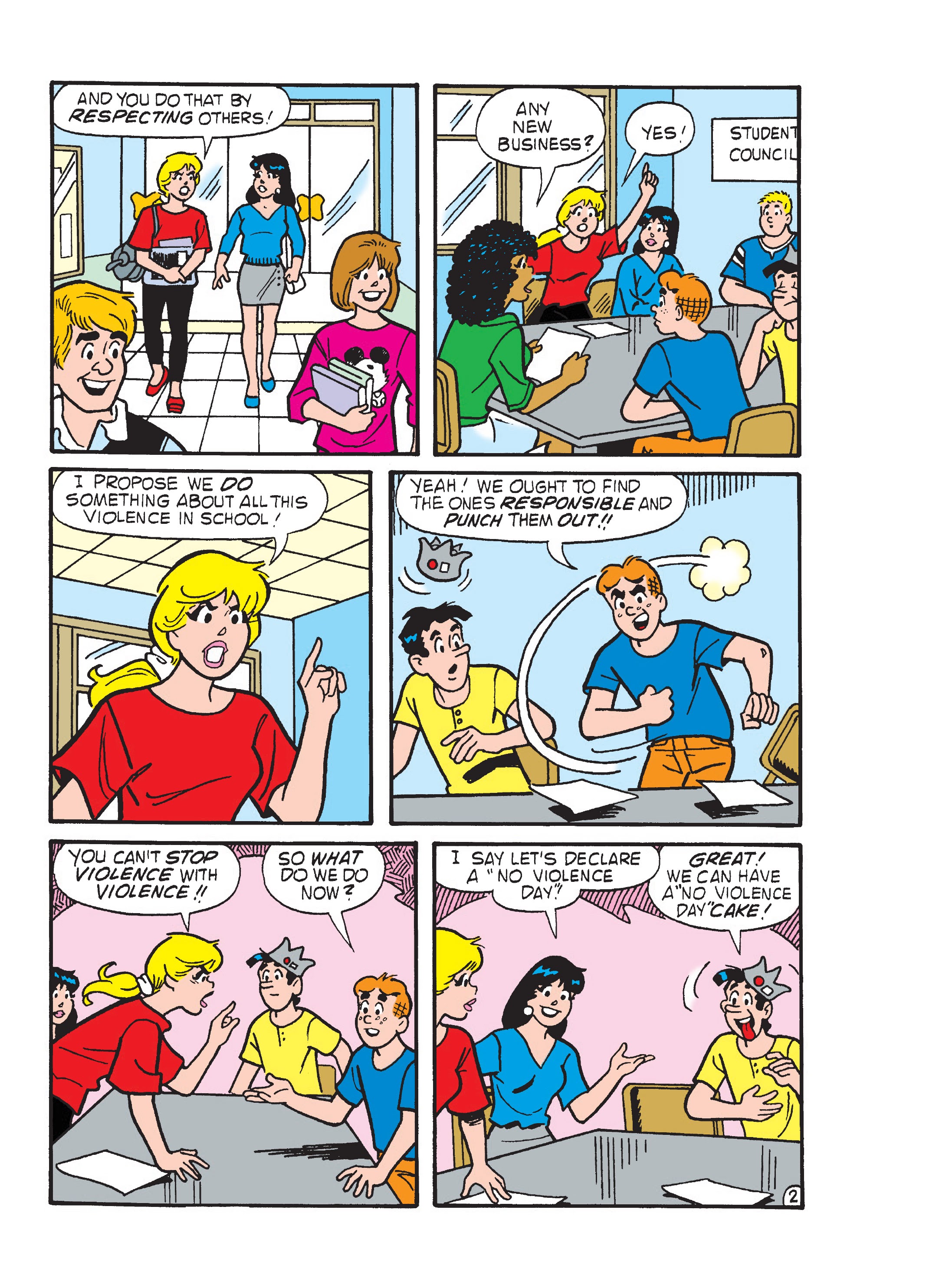 Read online Betty & Veronica Friends Double Digest comic -  Issue #270 - 141