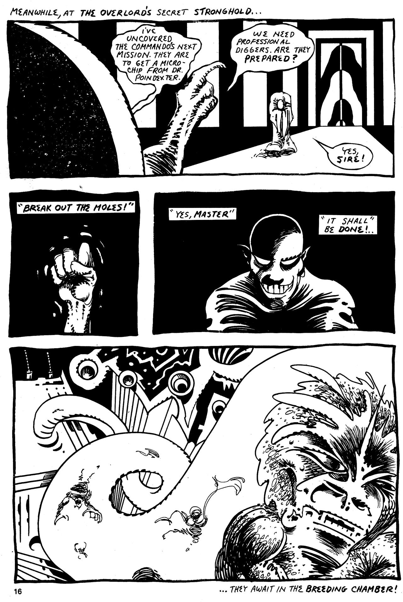 Read online Cold-Blooded Chameleon Commandos comic -  Issue #2 - 16