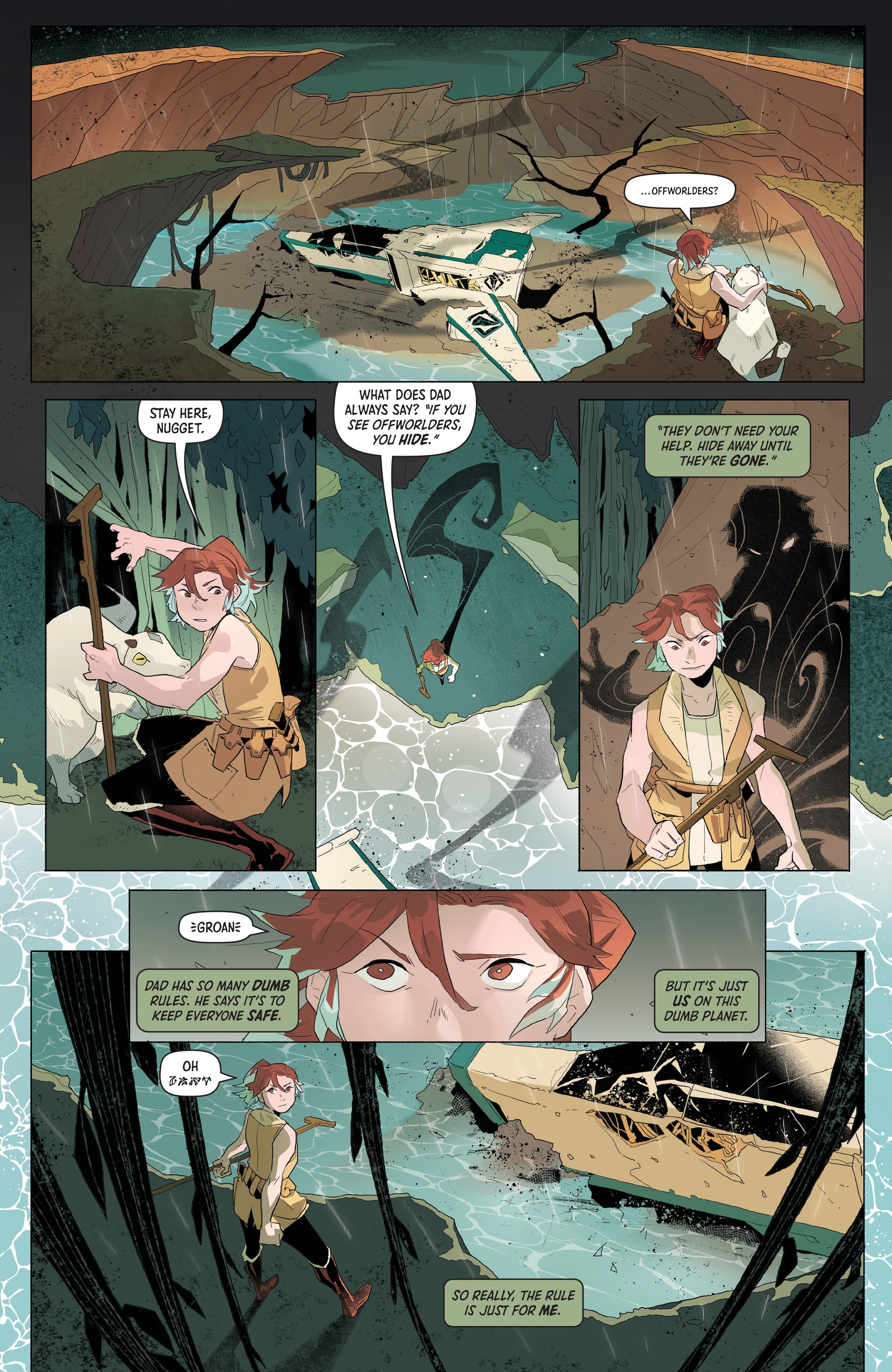 Read online Ranger Academy comic -  Issue #1 - 5