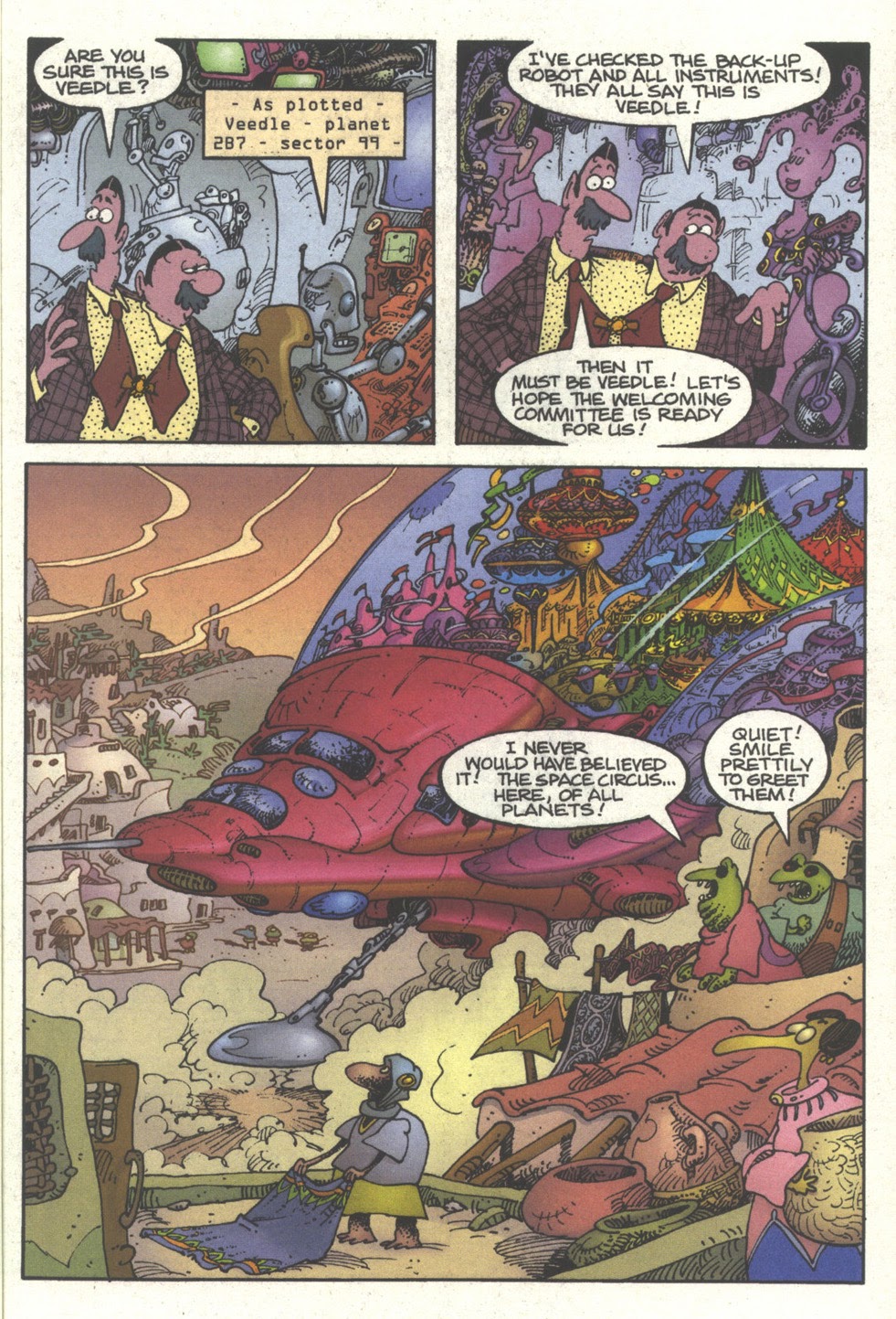 Read online Space Circus comic -  Issue #3 - 16