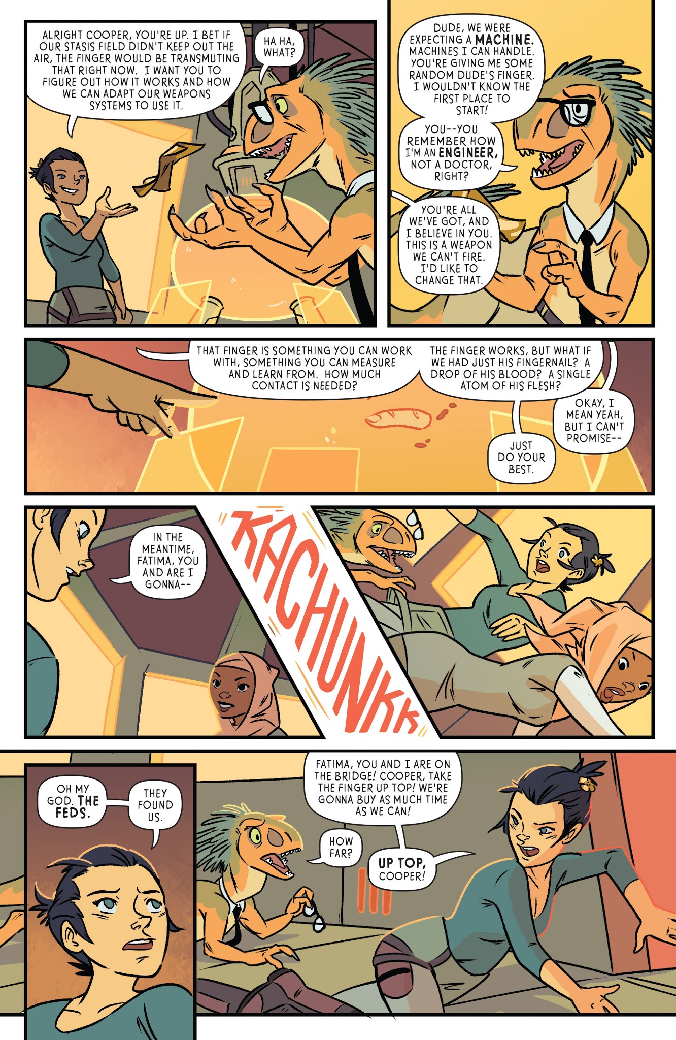 Read online The Midas Flesh comic -  Issue #3 - 8