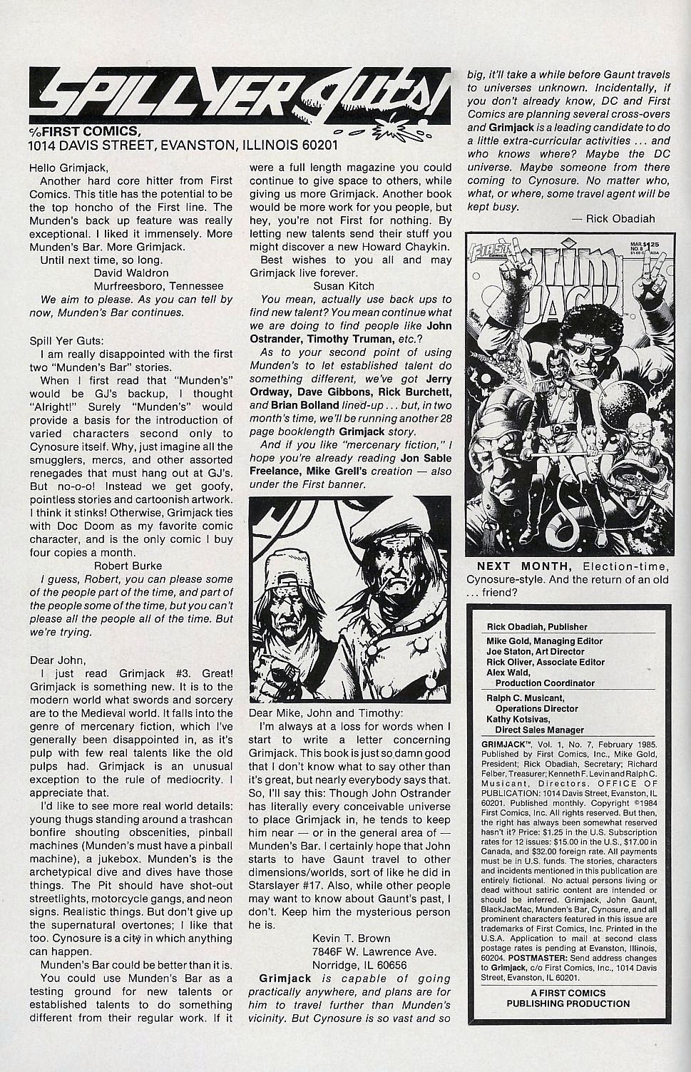Read online Grimjack comic -  Issue #7 - 30