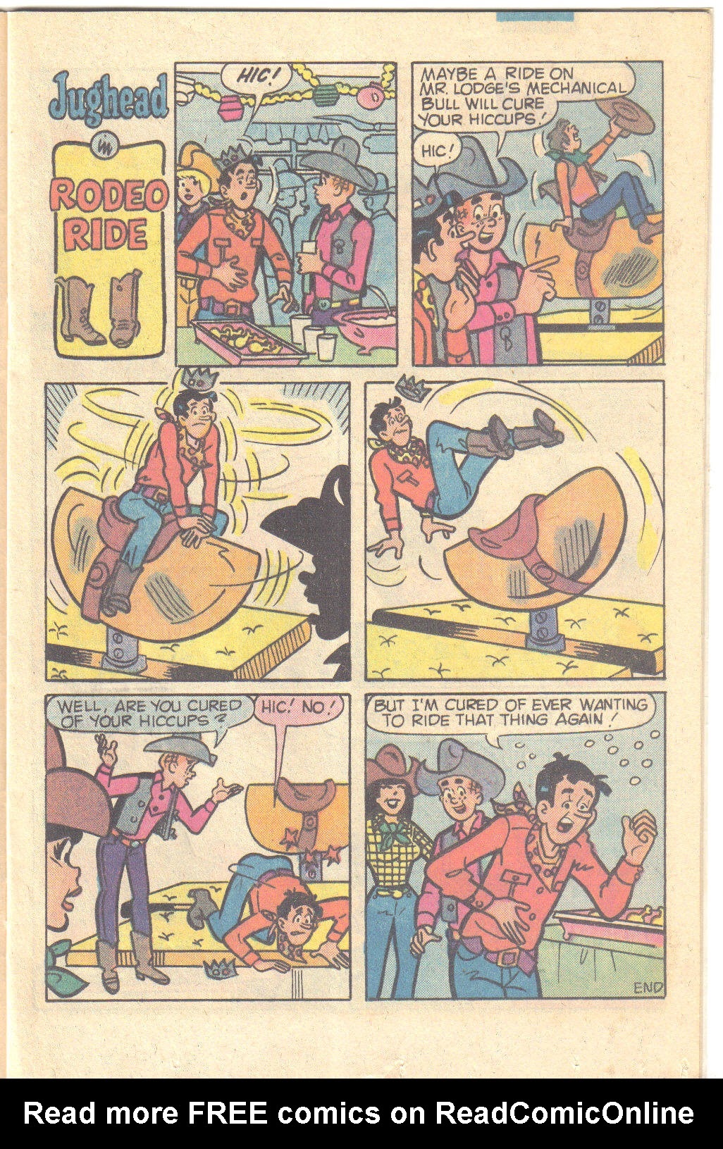 Read online Jughead's Jokes comic -  Issue #73 - 13