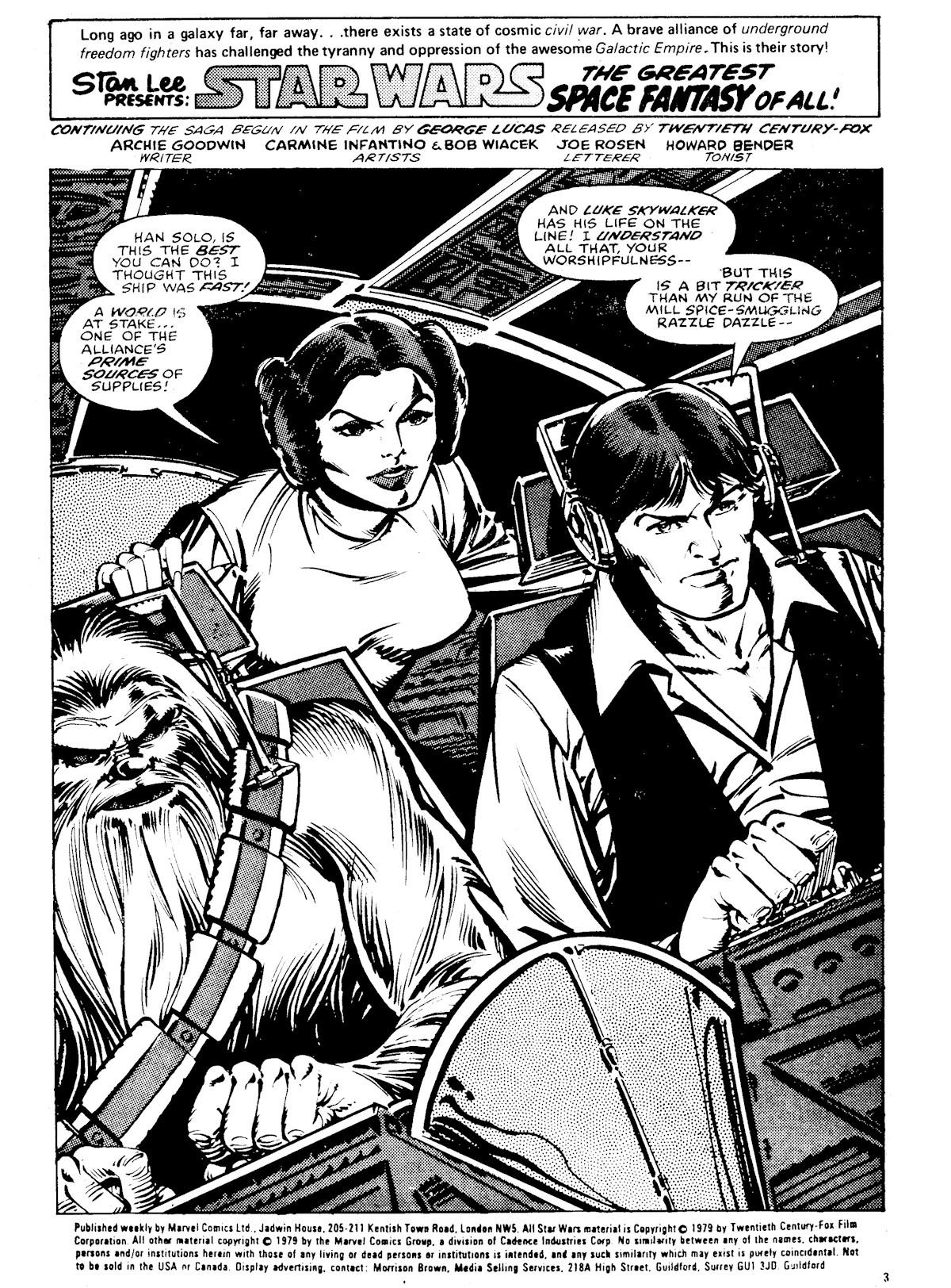 Read online Star Wars Weekly comic -  Issue #82 - 3