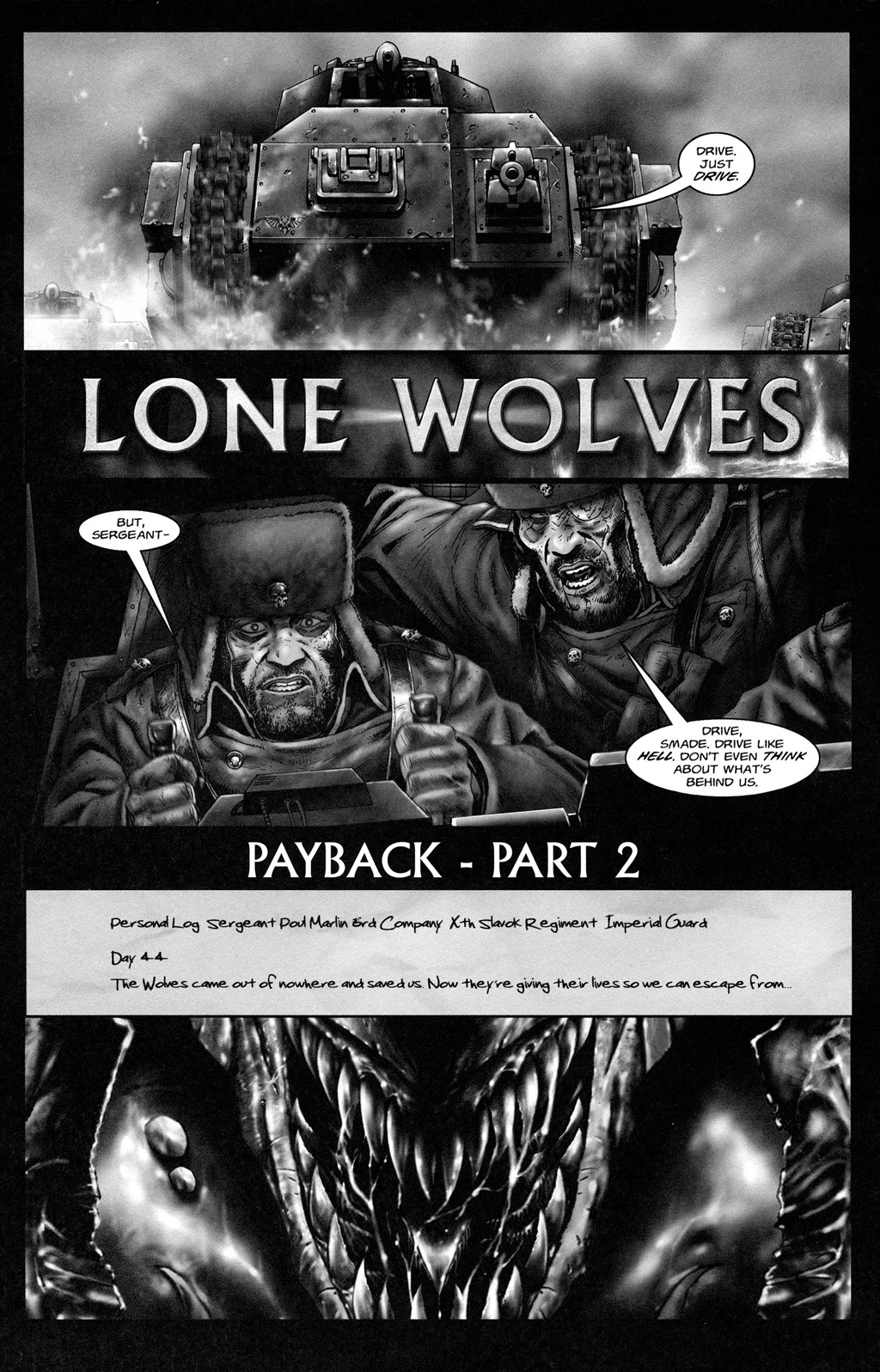 Read online Warhammer 40,000: Lone Wolves comic -  Issue # TPB - 41