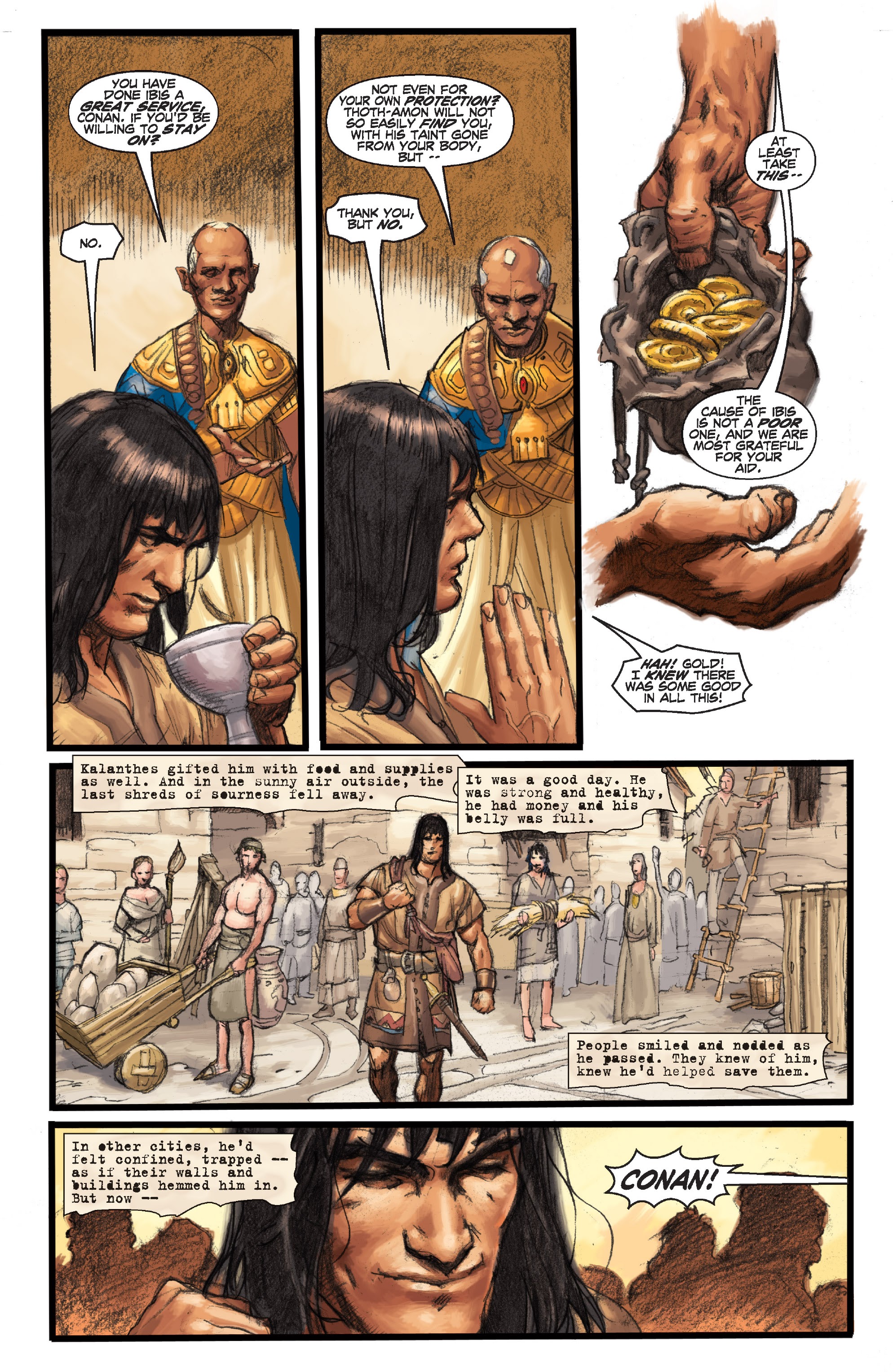 Read online Conan Chronicles Epic Collection comic -  Issue # TPB Out of the Darksome Hills (Part 4) - 39